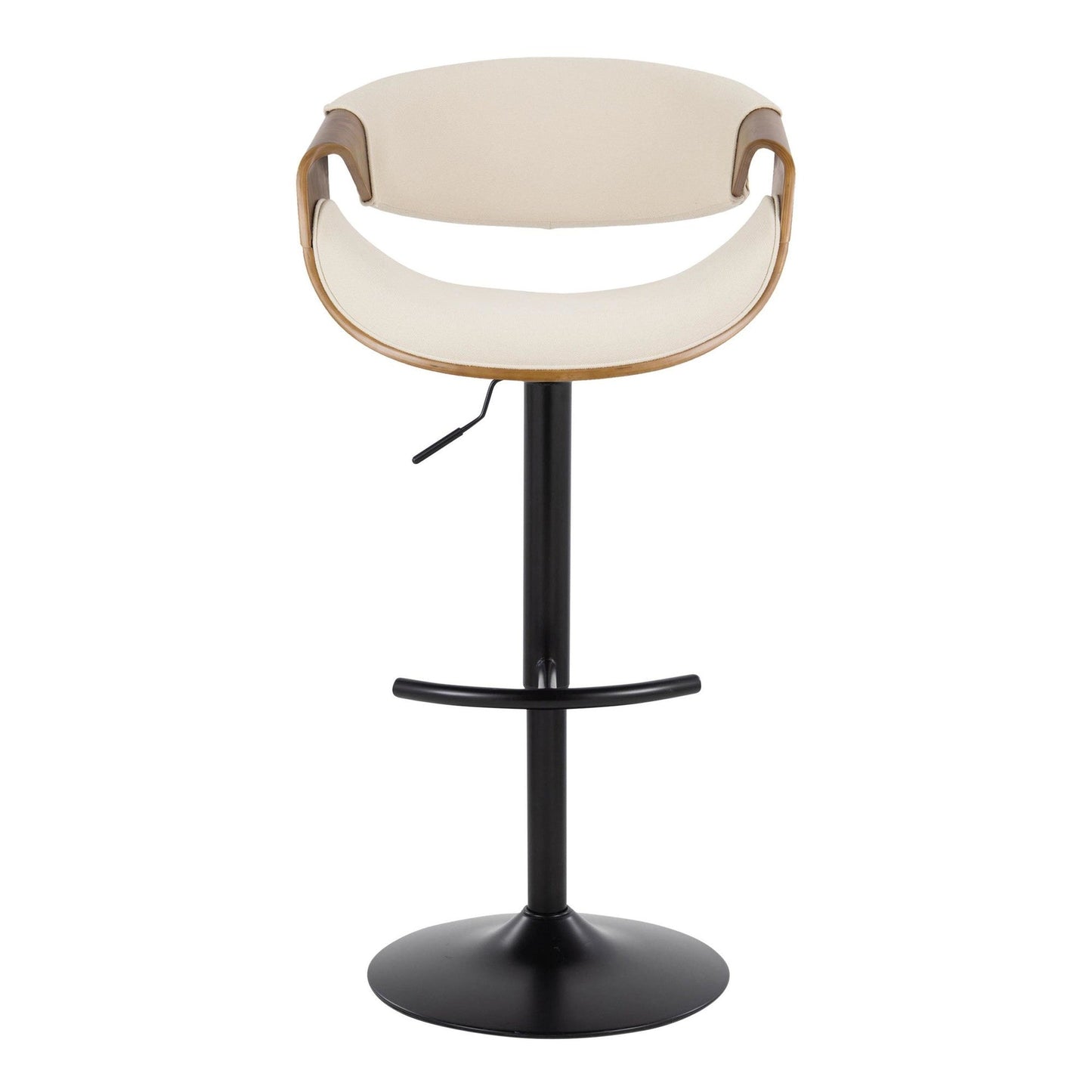 Majestic Office Furniture Adjustable Barstool - Set of 2