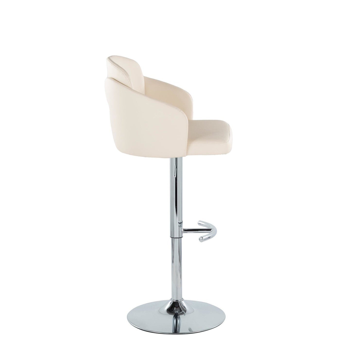 Majestic Office Furniture Adjustable Barstool - Set of 2