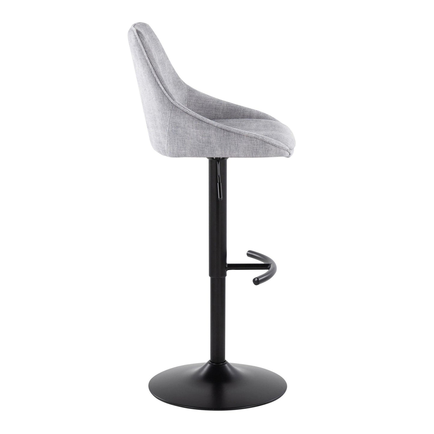 Majestic Office Furniture Adjustable Barstool - Set of 2