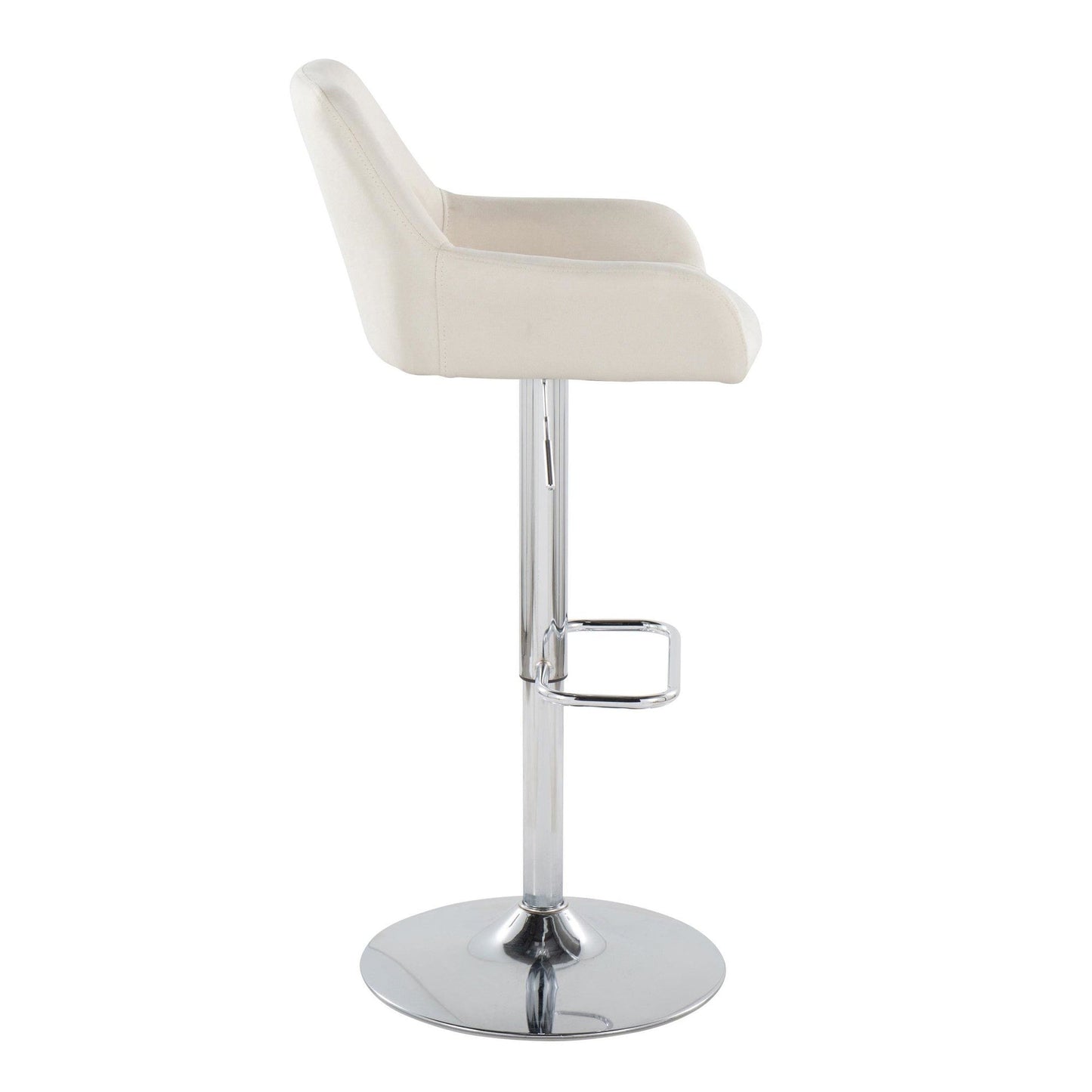 Majestic Office Furniture Adjustable Barstool - Set of 2