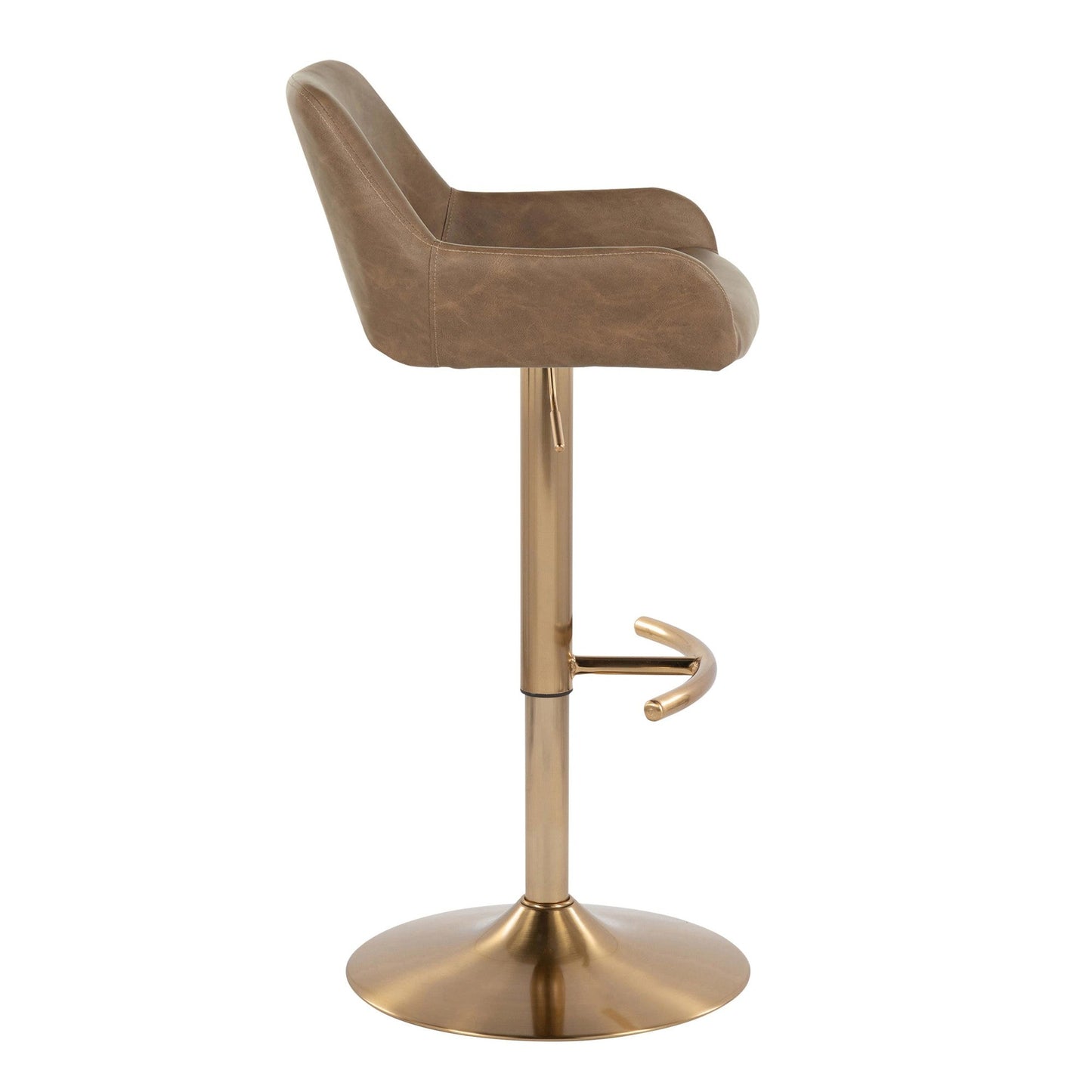Majestic Office Furniture Adjustable Barstool - Set of 2
