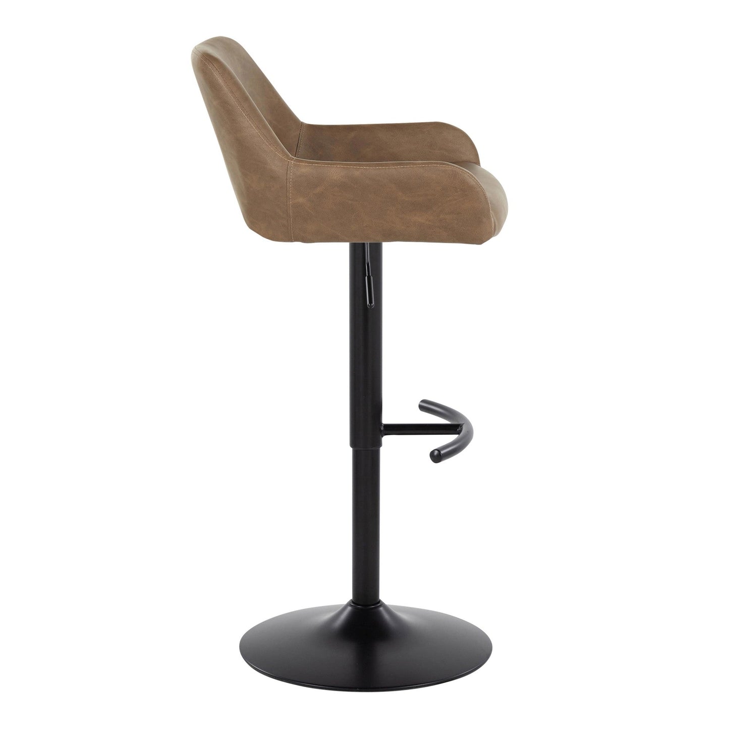 Majestic Office Furniture Adjustable Barstool - Set of 2