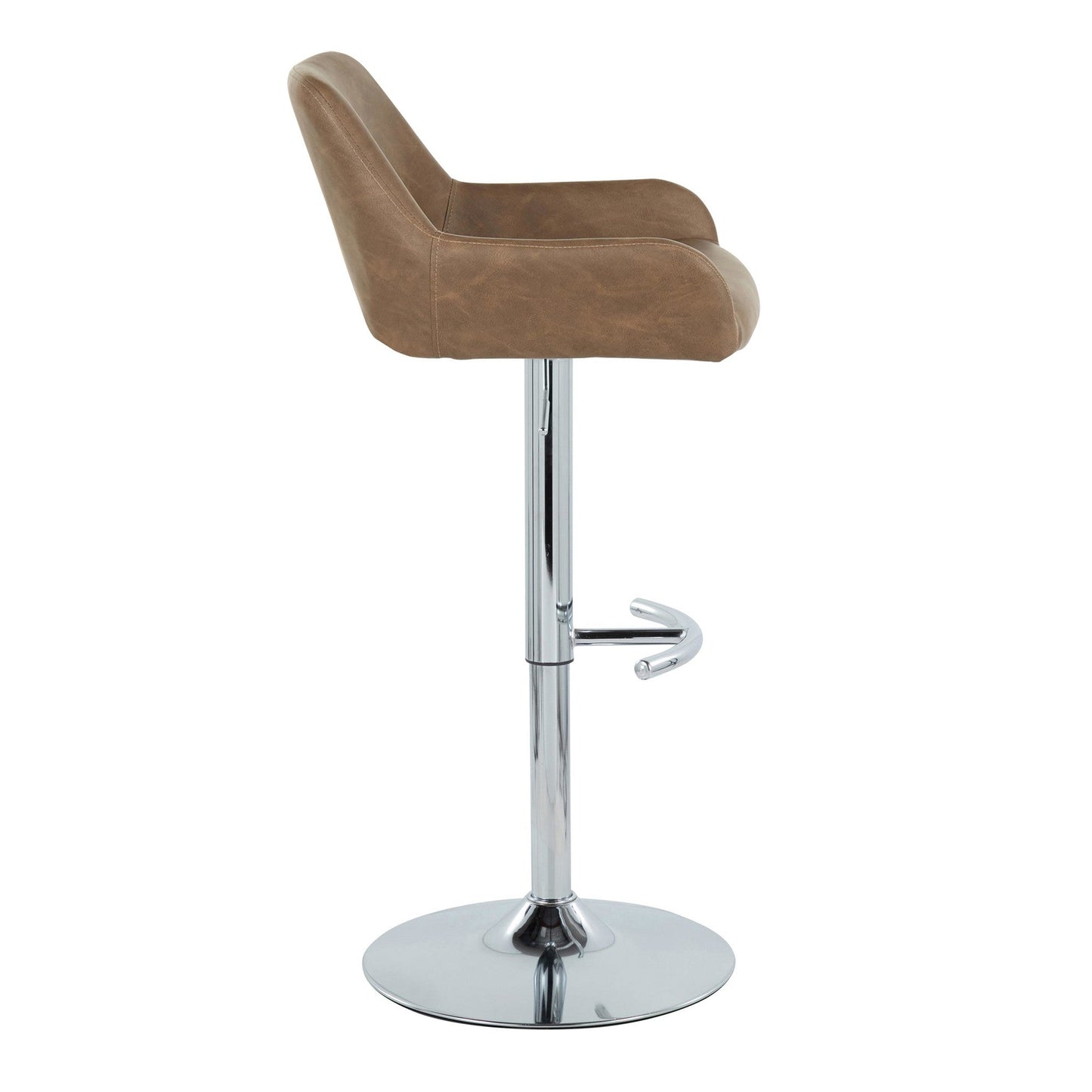 Majestic Office Furniture Adjustable Barstool - Set of 2