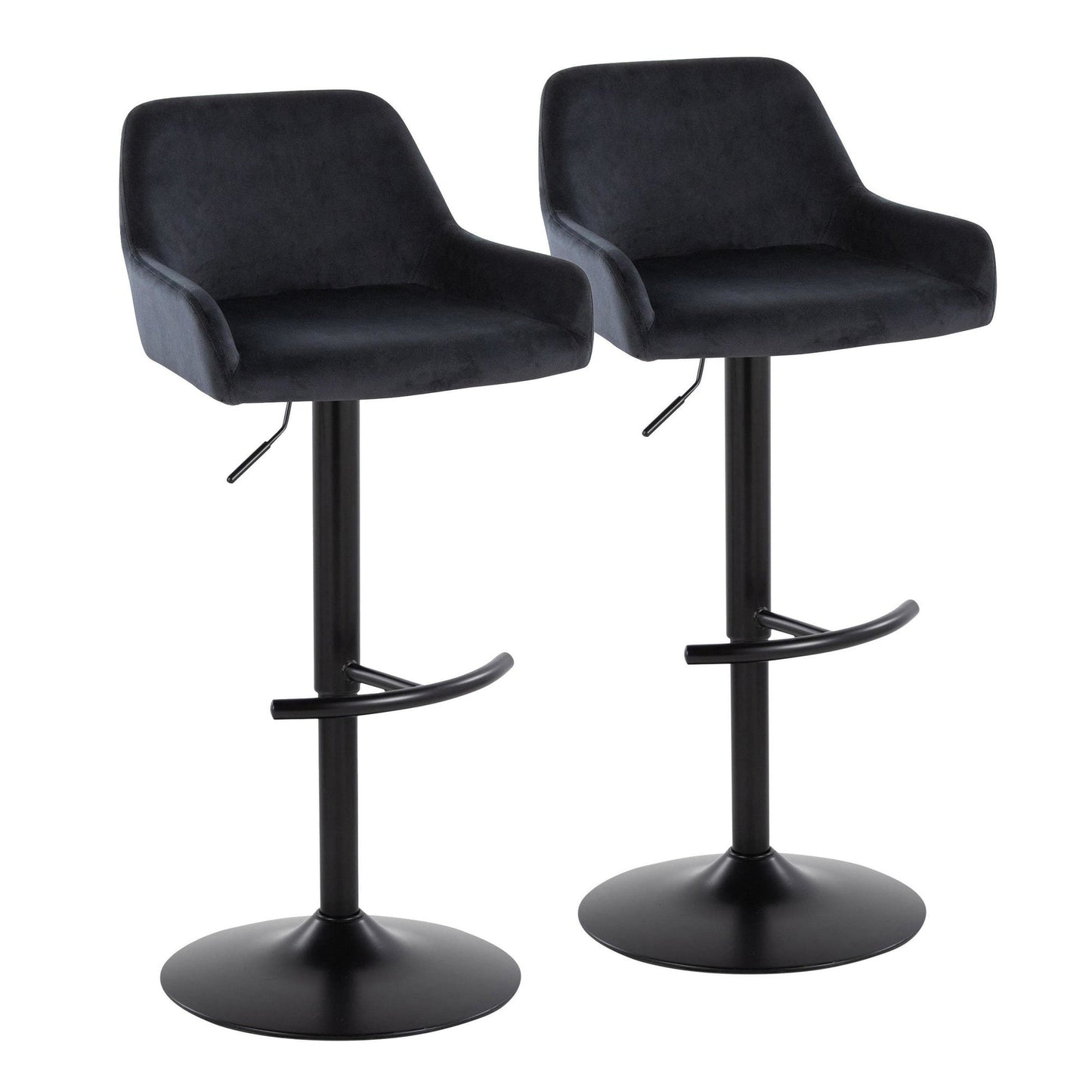 Majestic Office Furniture Adjustable Barstool - Set of 2