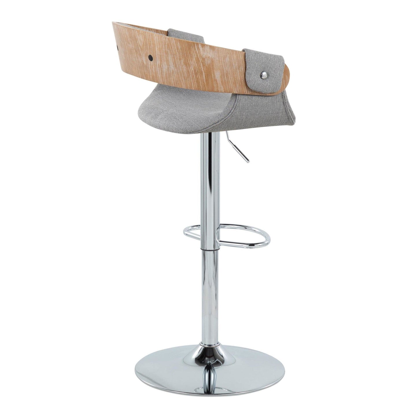 Majestic Office Furniture Adjustable Barstool - Set of 2