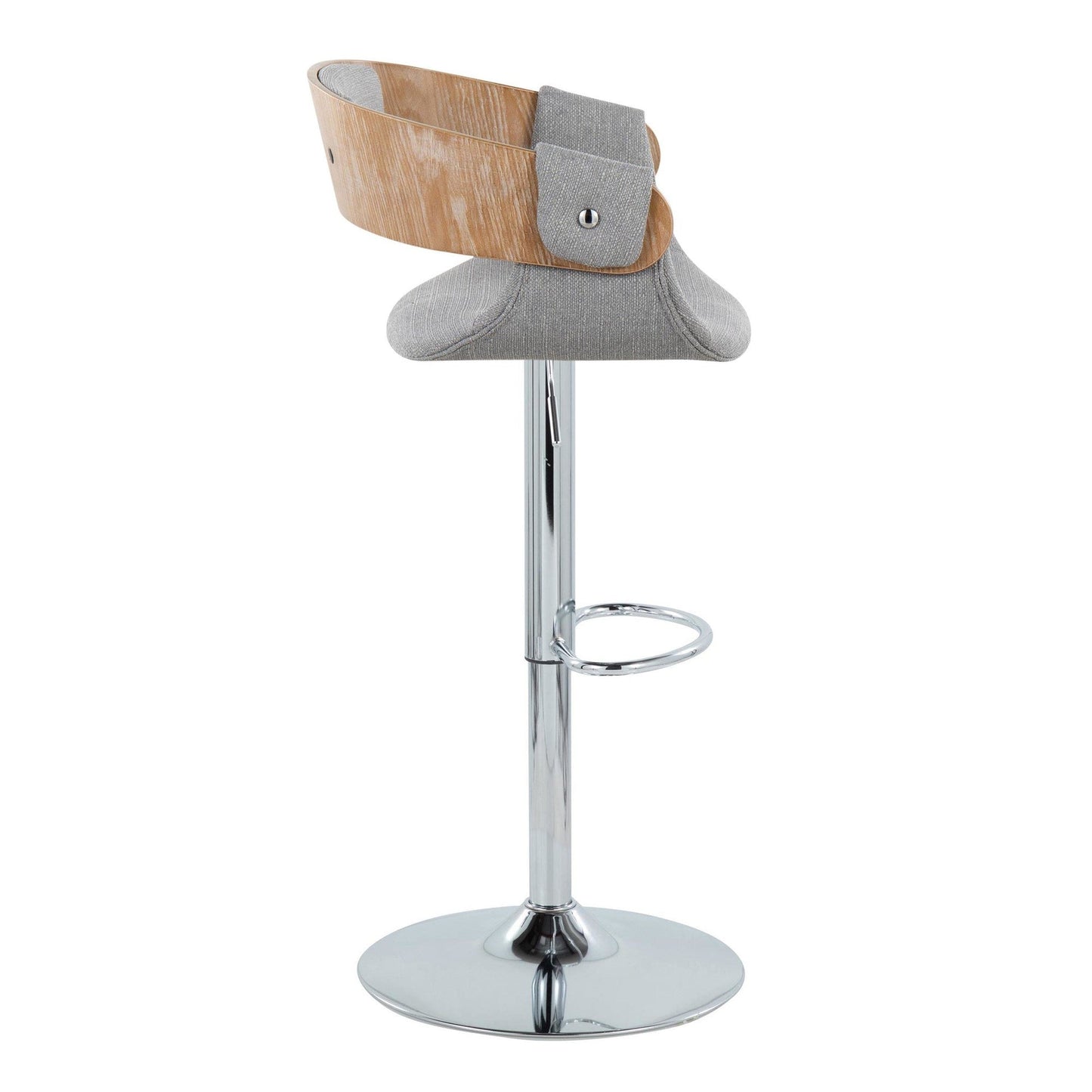 Majestic Office Furniture Adjustable Barstool - Set of 2