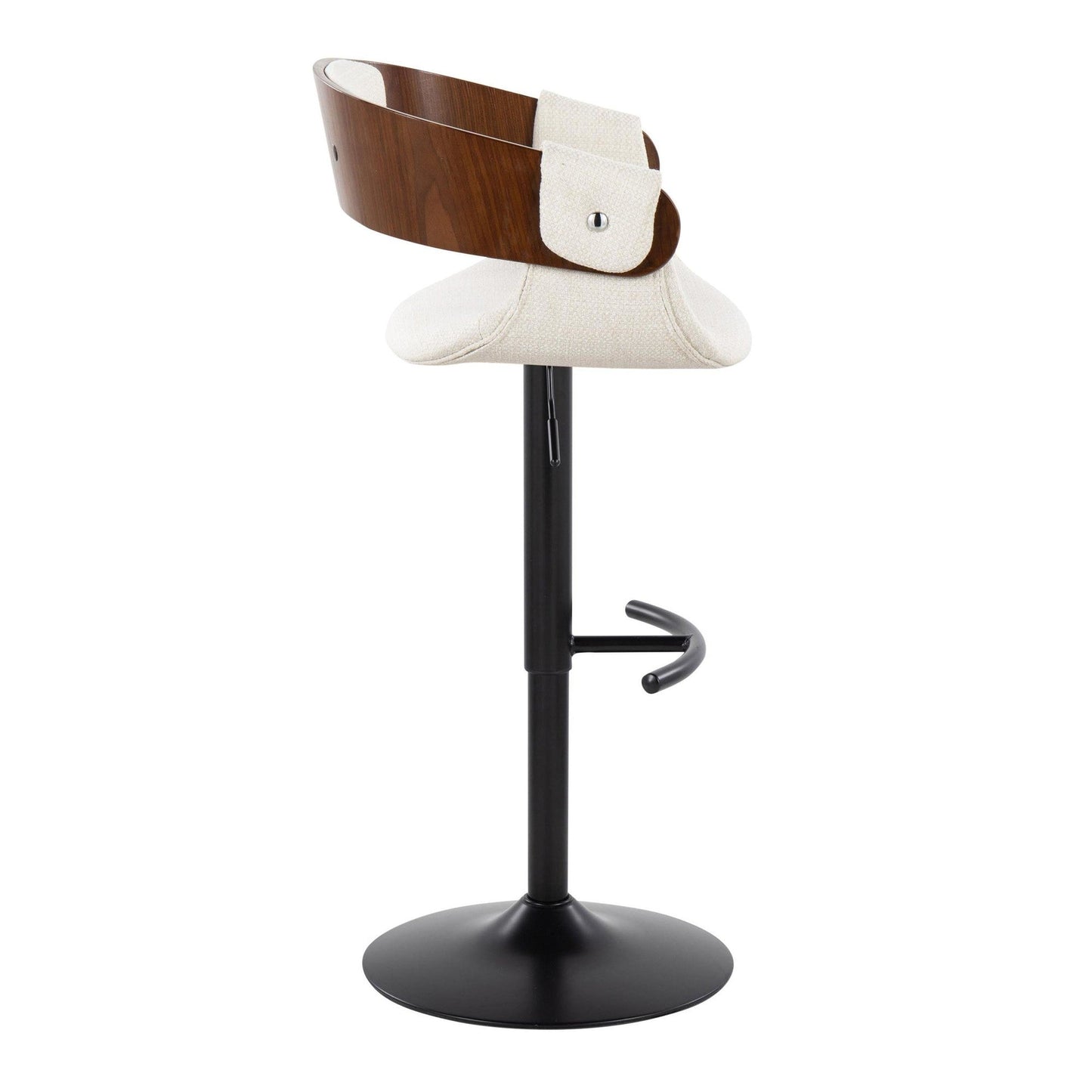 Majestic Office Furniture Adjustable Barstool - Set of 2