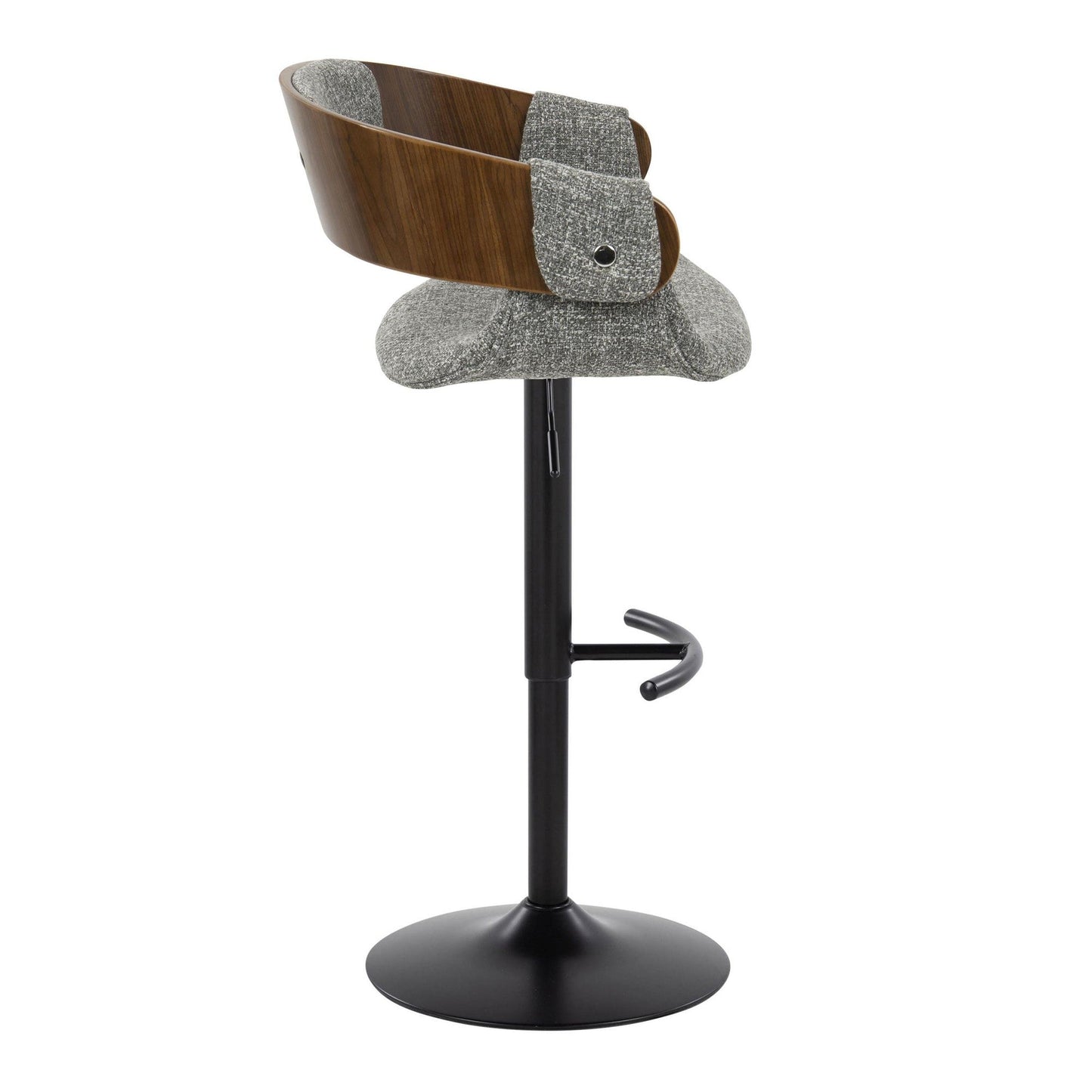 Majestic Office Furniture Adjustable Barstool - Set of 2