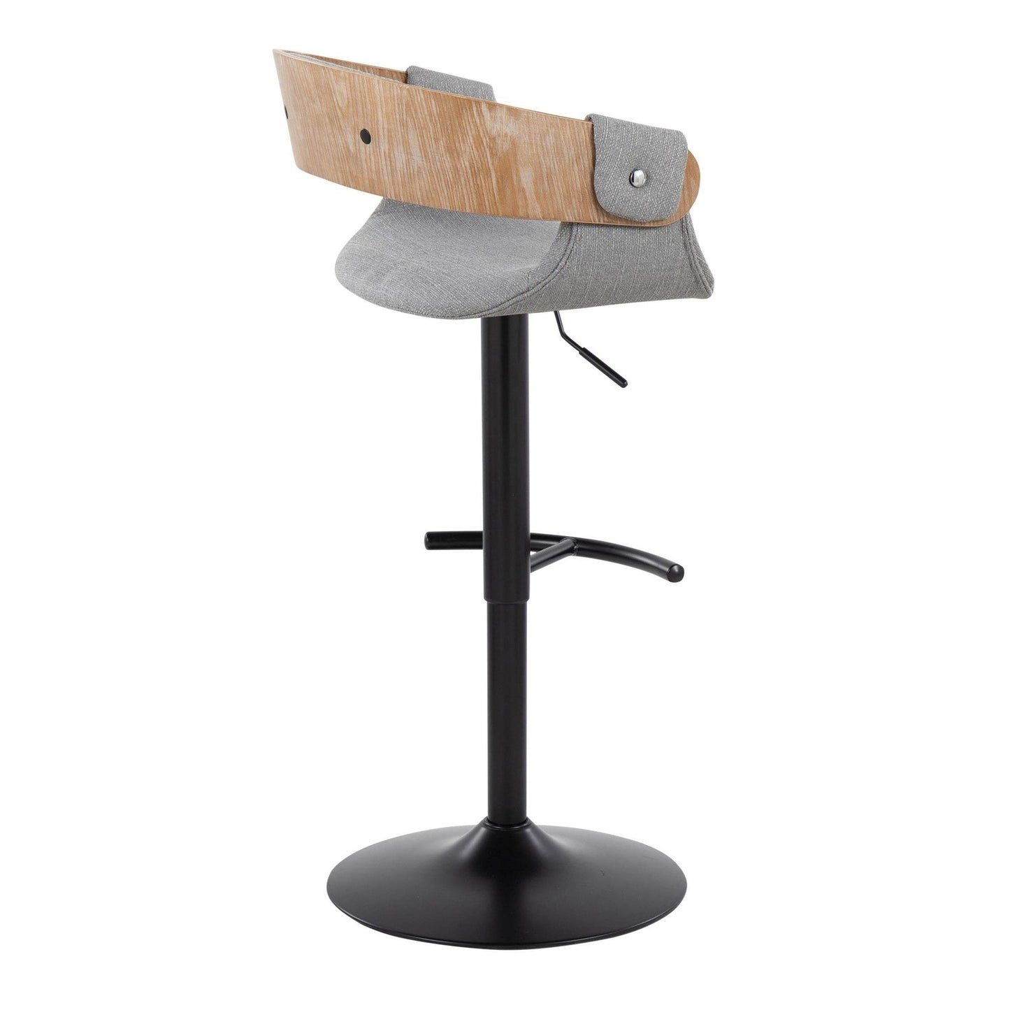 Majestic Office Furniture Adjustable Barstool - Set of 2
