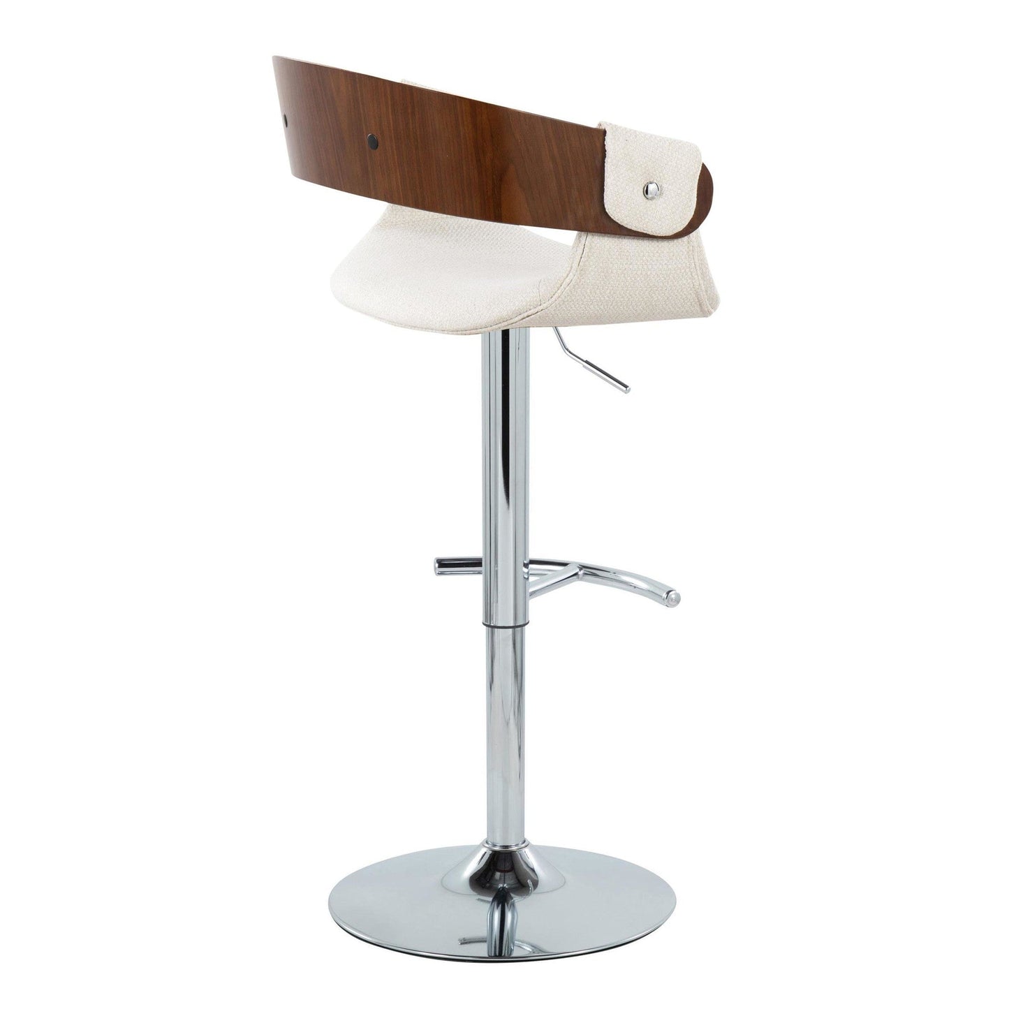 Majestic Office Furniture Adjustable Barstool - Set of 2
