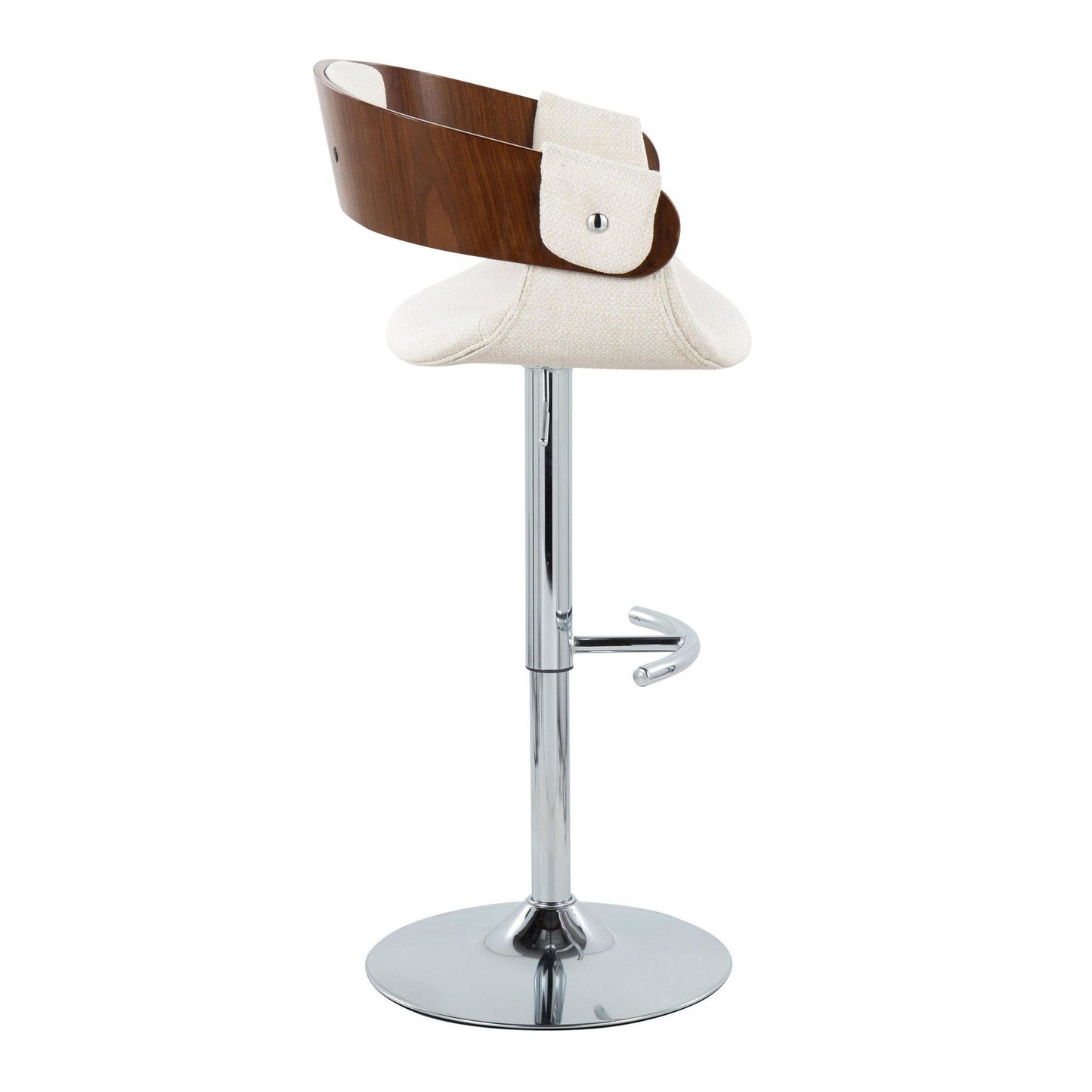 Majestic Office Furniture Adjustable Barstool - Set of 2