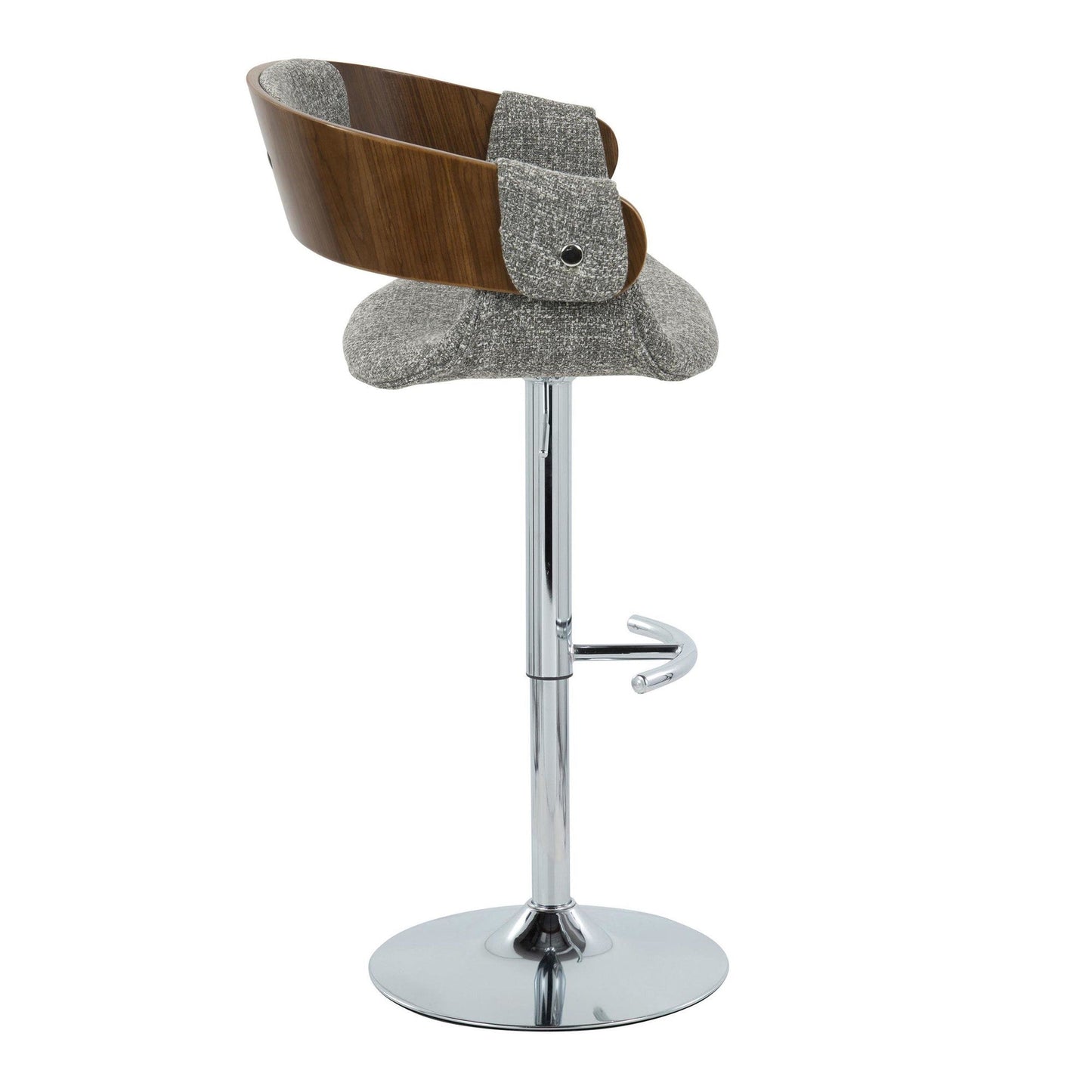 Majestic Office Furniture Adjustable Barstool - Set of 2