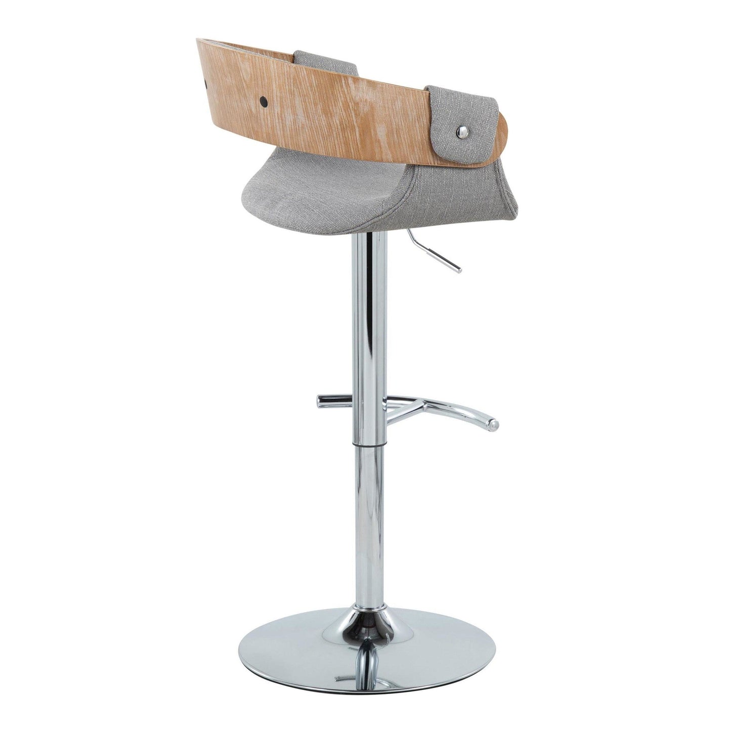Majestic Office Furniture Adjustable Barstool - Set of 2