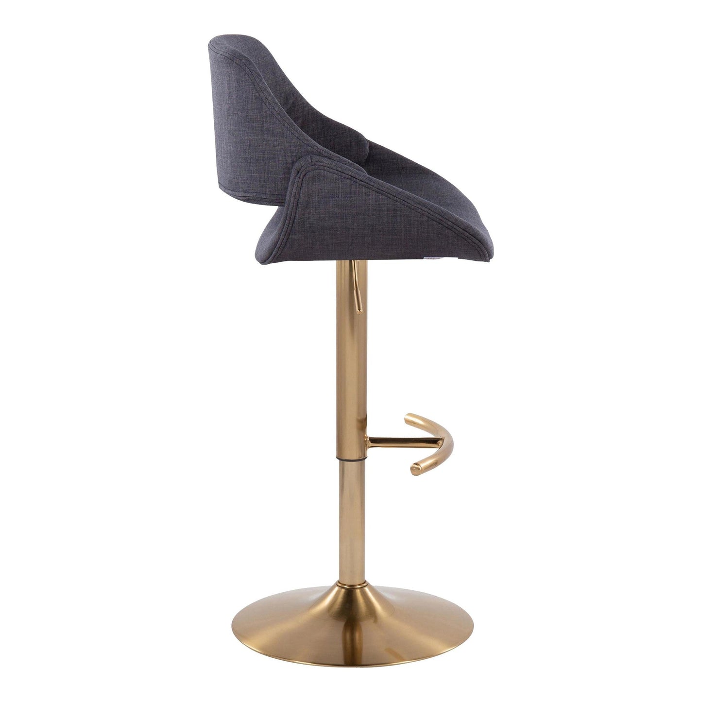Majestic Office Furniture Adjustable Barstool - Set of 2