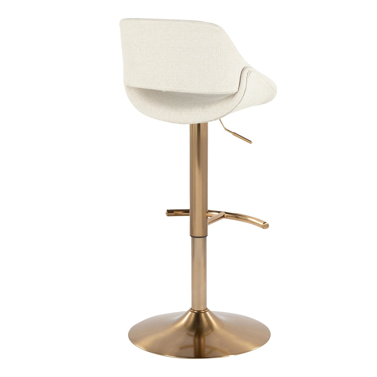 Majestic Office Furniture Adjustable Barstool - Set of 2