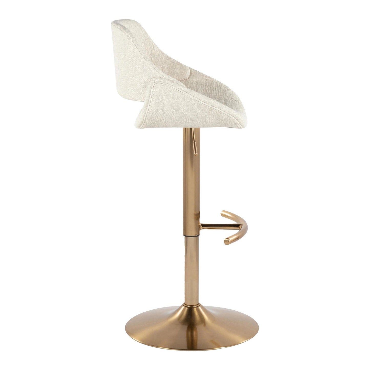 Majestic Office Furniture Adjustable Barstool - Set of 2
