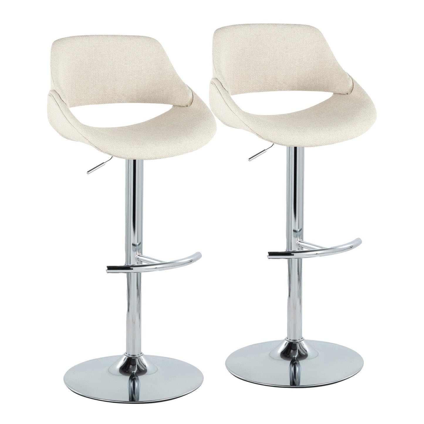 Majestic Office Furniture Adjustable Barstool - Set of 2