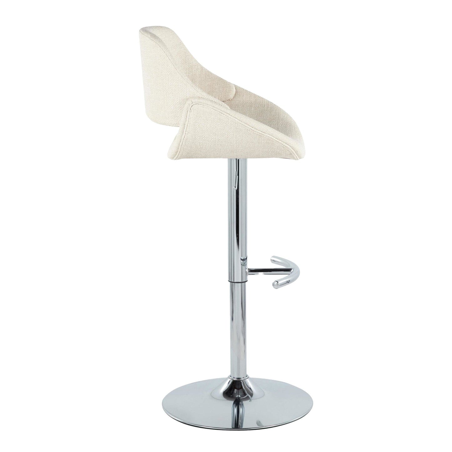 Majestic Office Furniture Adjustable Barstool - Set of 2