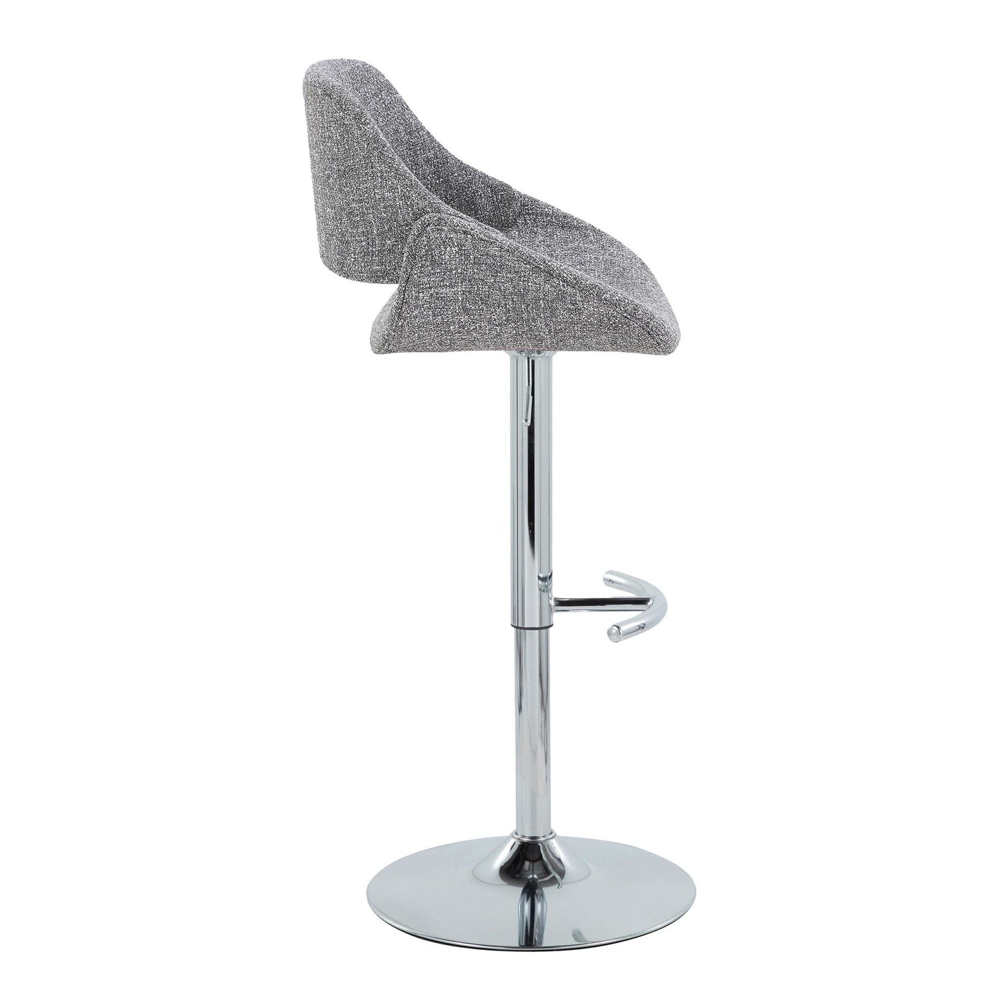 Majestic Office Furniture Adjustable Barstool - Set of 2