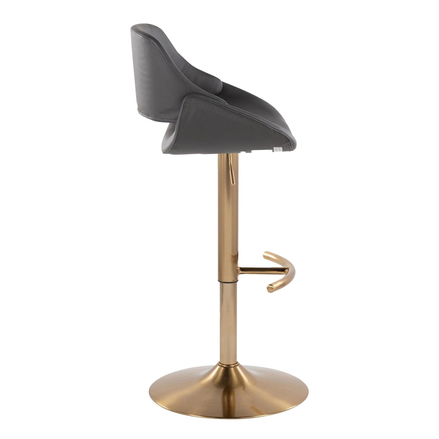 Majestic Office Furniture Adjustable Barstool - Set of 2