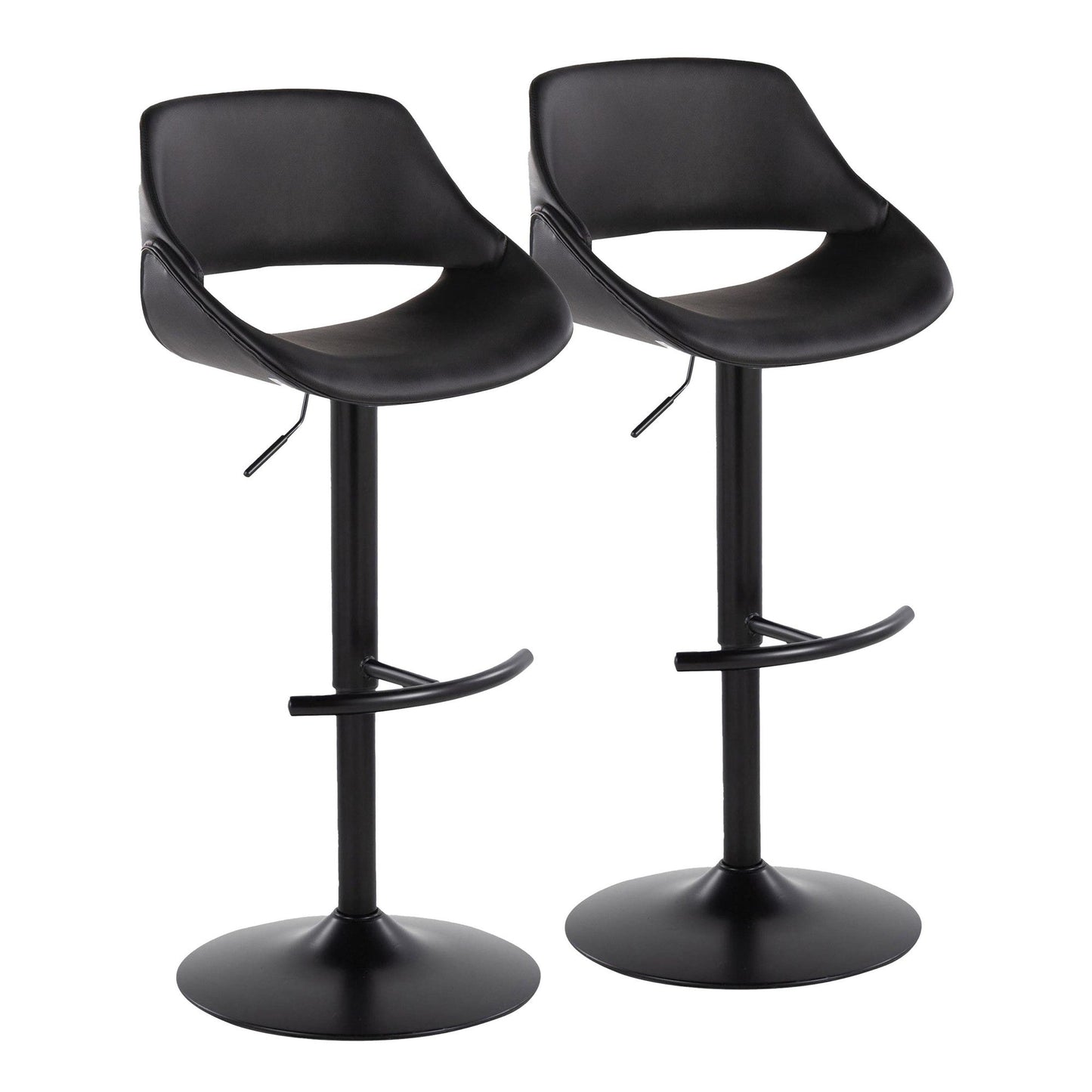 Majestic Office Furniture Adjustable Barstool - Set of 2