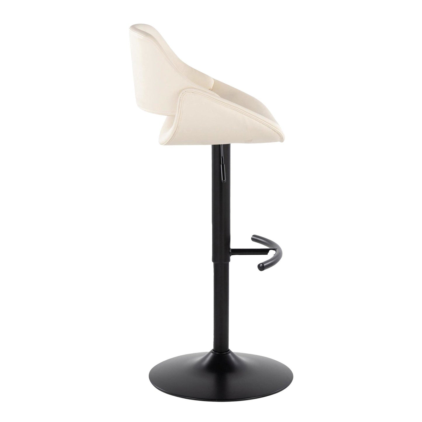 Majestic Office Furniture Adjustable Barstool - Set of 2