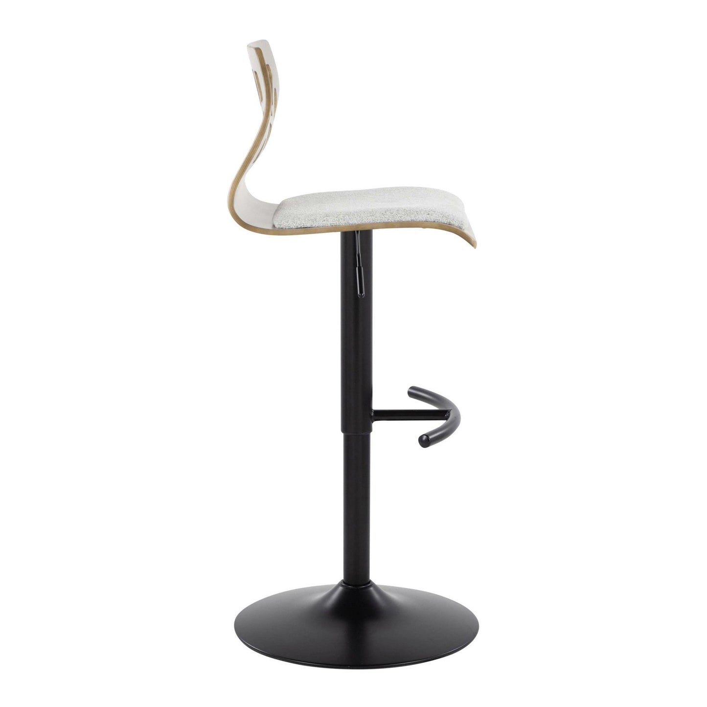 Majestic Office Furniture Adjustable Barstool - Set of 2