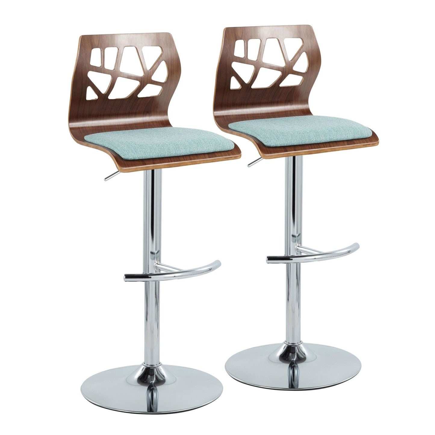 Majestic Office Furniture Adjustable Barstool - Set of 2