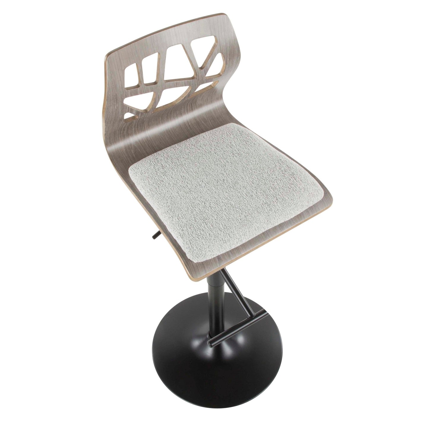 Majestic Office Furniture Adjustable Barstool - Set Of 3