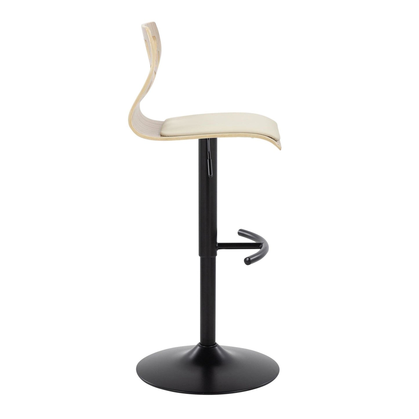 Majestic Office Furniture Adjustable Barstool - Set of 2