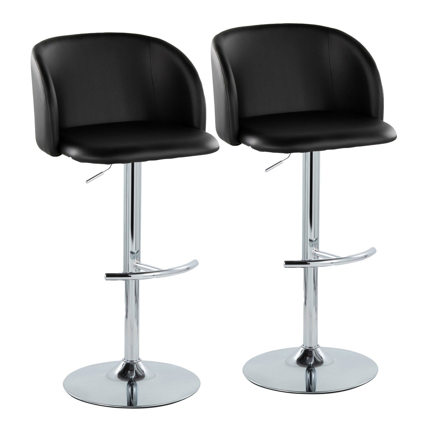 Majestic Office Furniture Adjustable Barstool - Set of 2