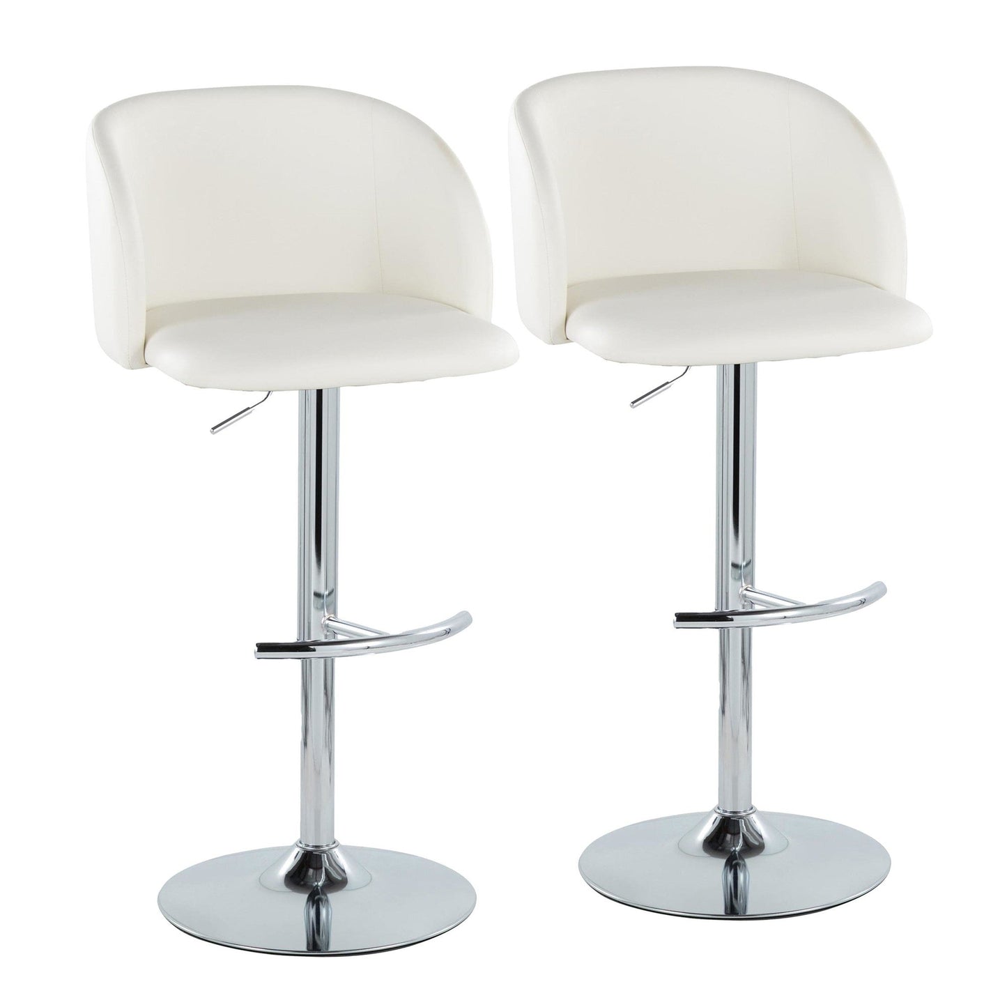 Majestic Office Furniture Adjustable Barstool - Set of 2