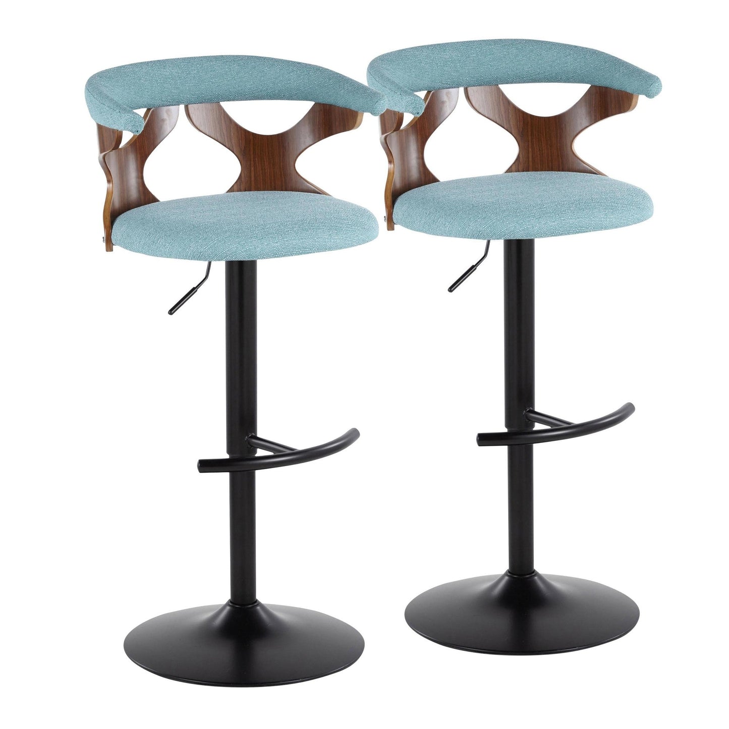 Majestic Office Furniture Adjustable Barstool - Set of 2
