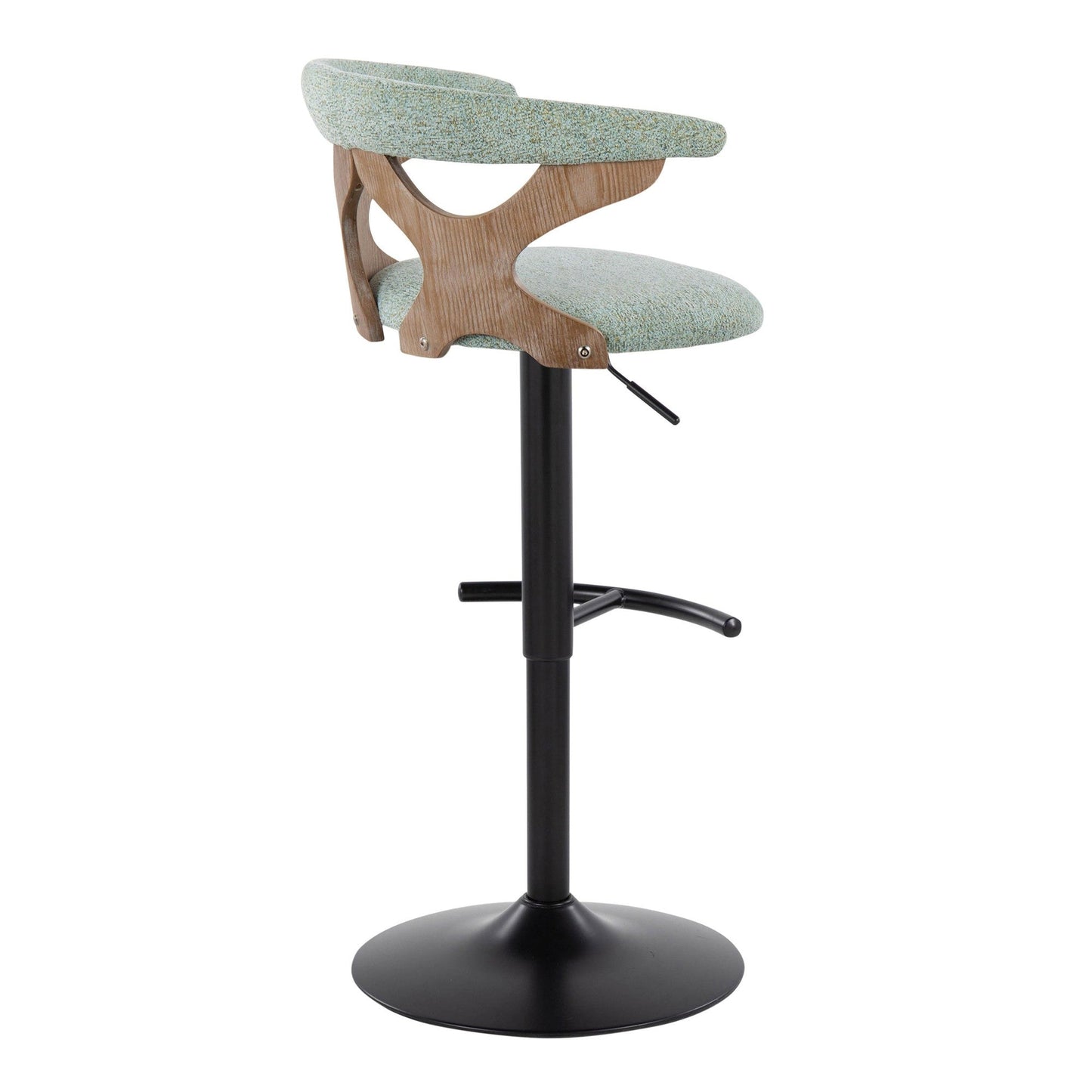 Majestic Office Furniture Adjustable Barstool - Set of 2