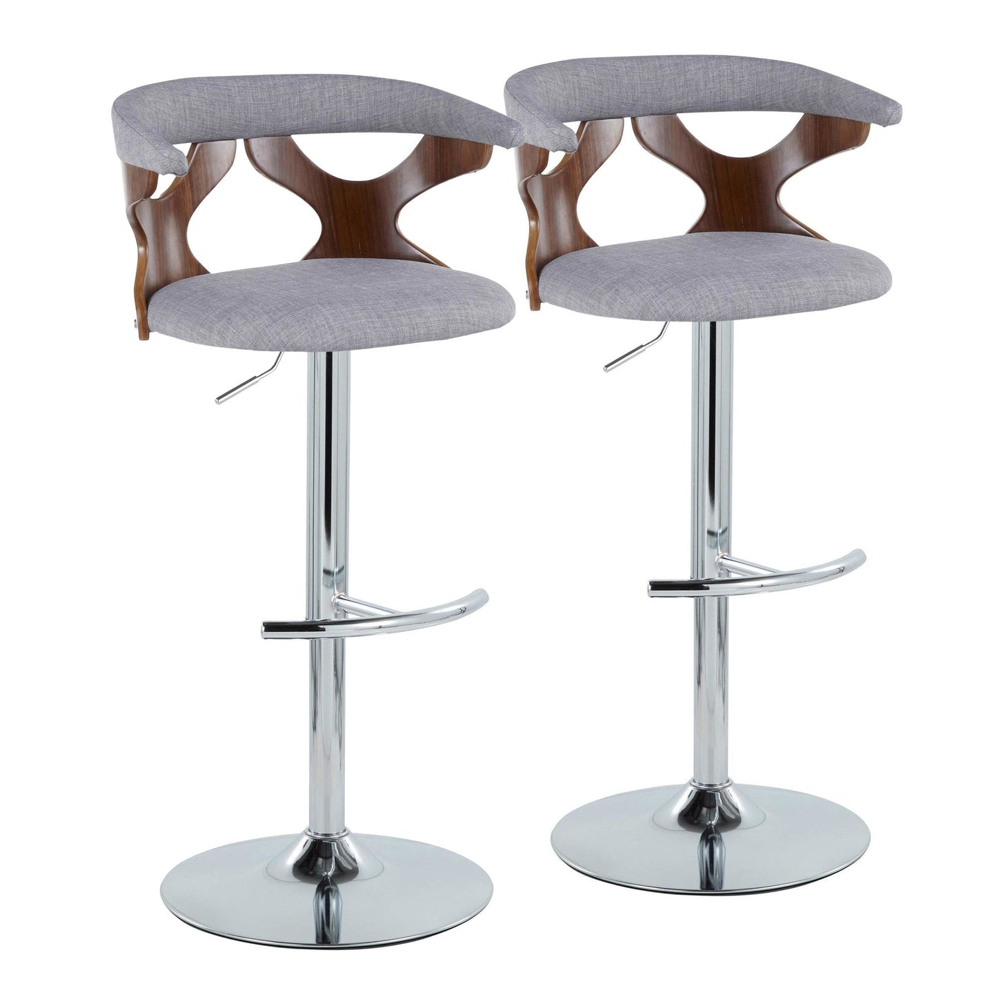 Majestic Office Furniture Adjustable Barstool - Set of 2