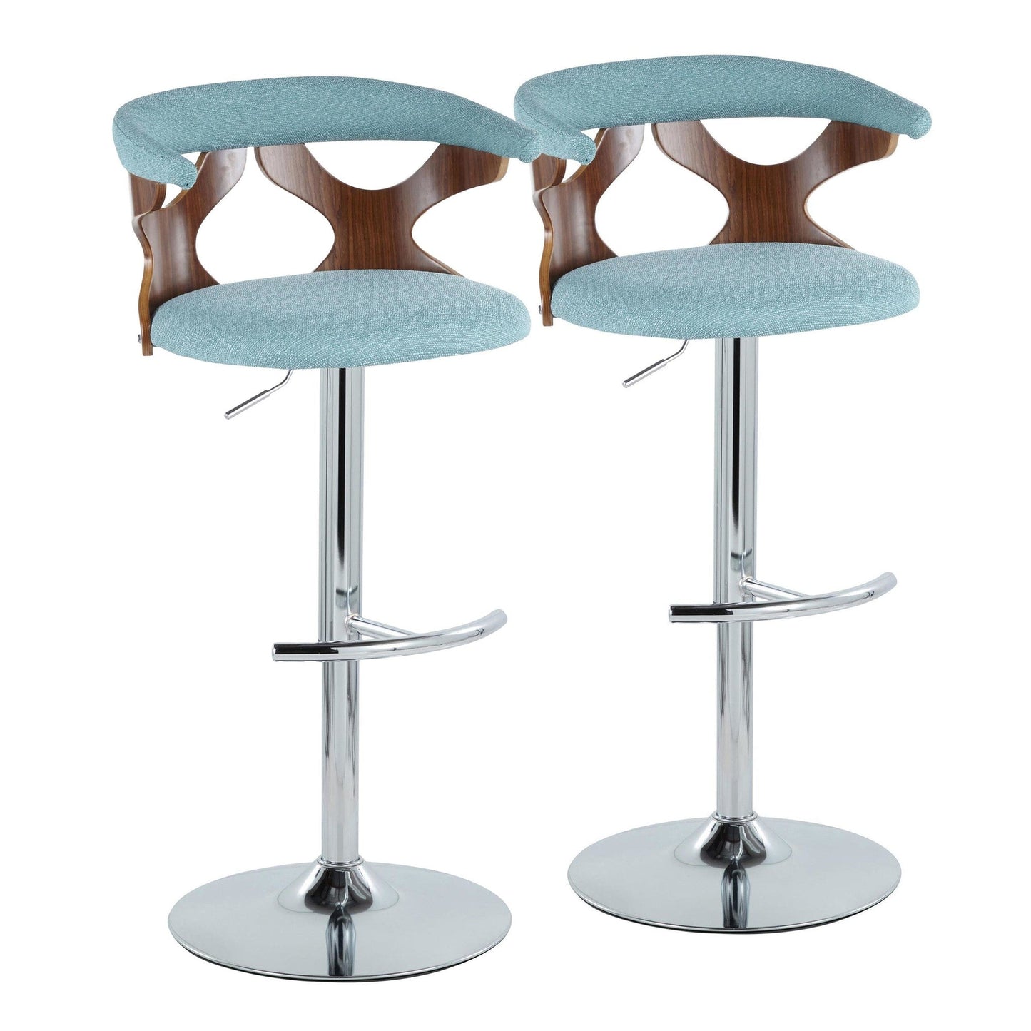 Majestic Office Furniture Adjustable Barstool - Set of 2
