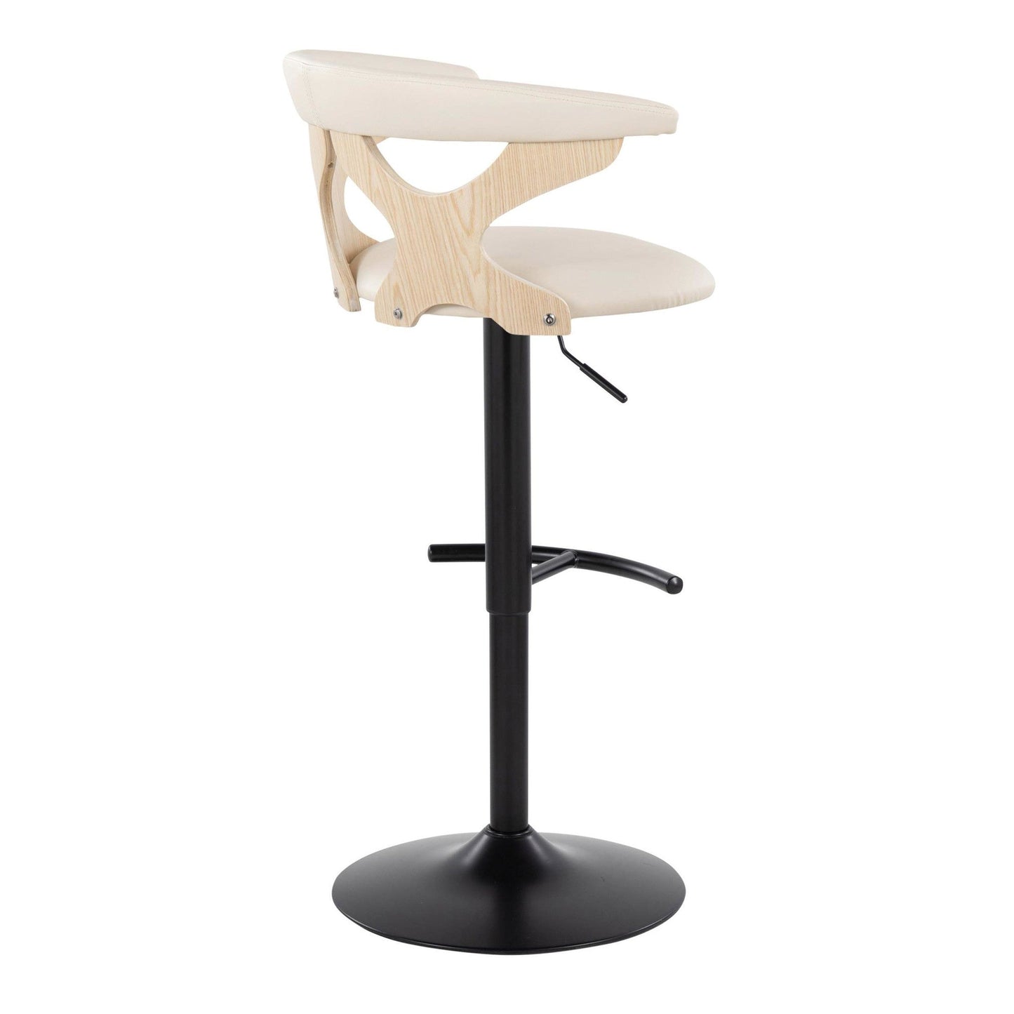 Majestic Office Furniture Adjustable Barstool - Set of 2