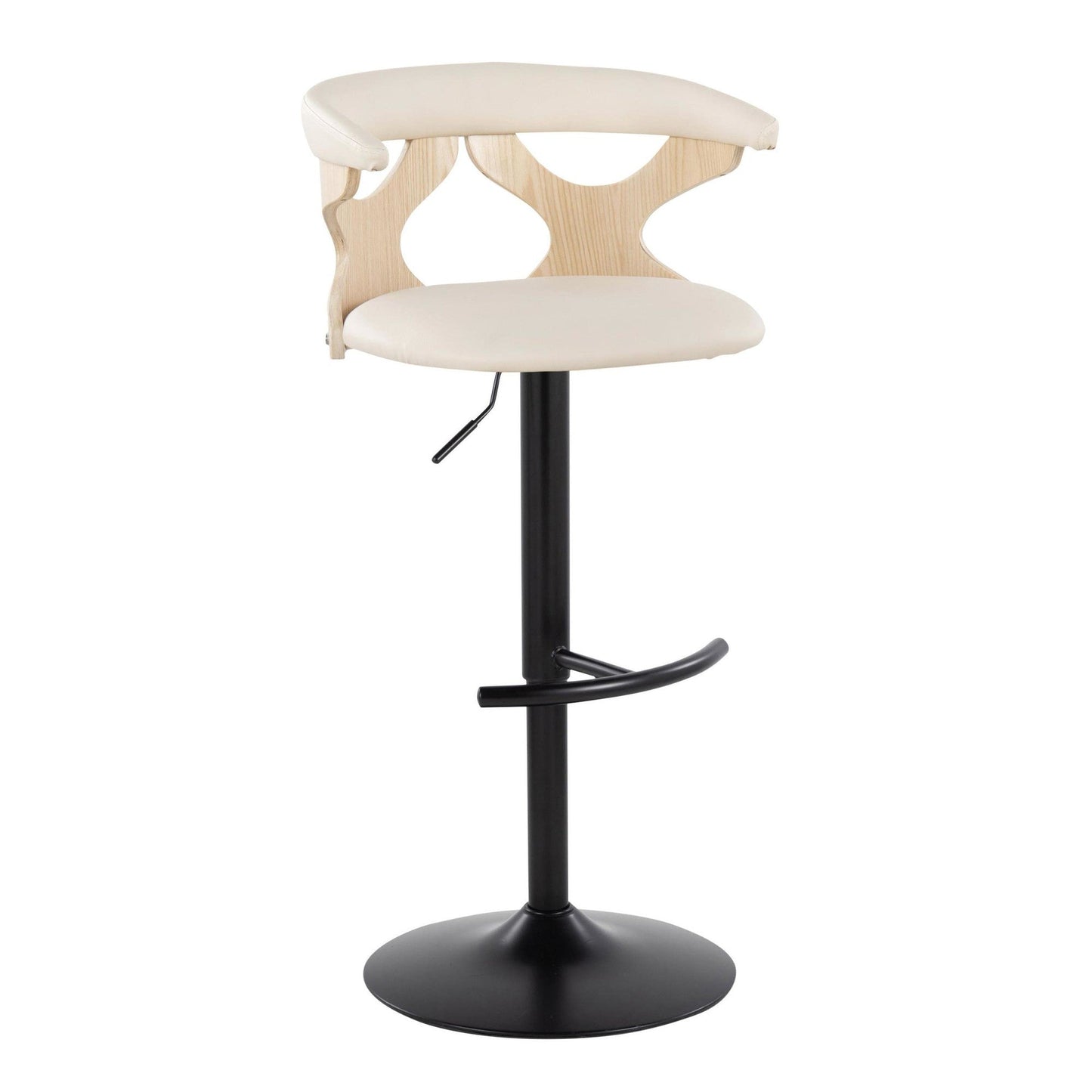 Majestic Office Furniture Adjustable Barstool - Set of 2