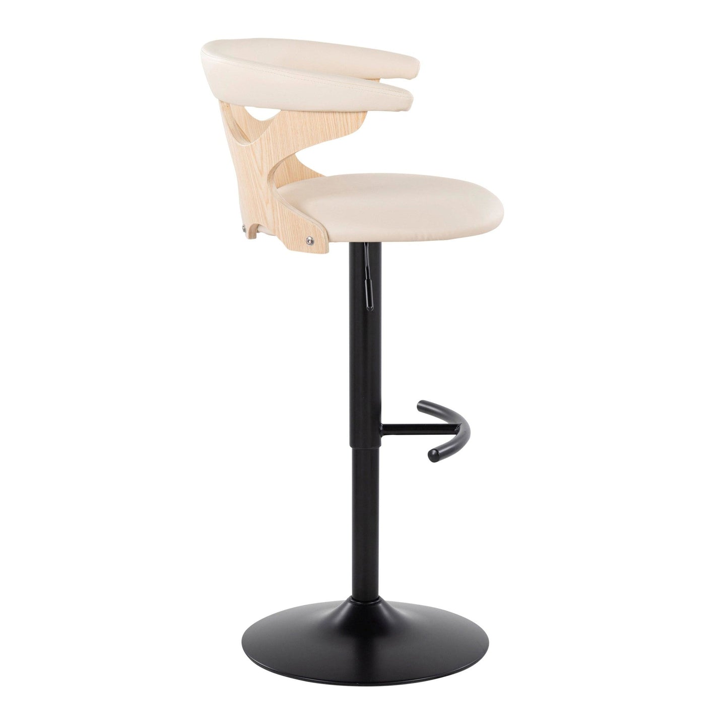 Majestic Office Furniture Adjustable Barstool - Set of 2