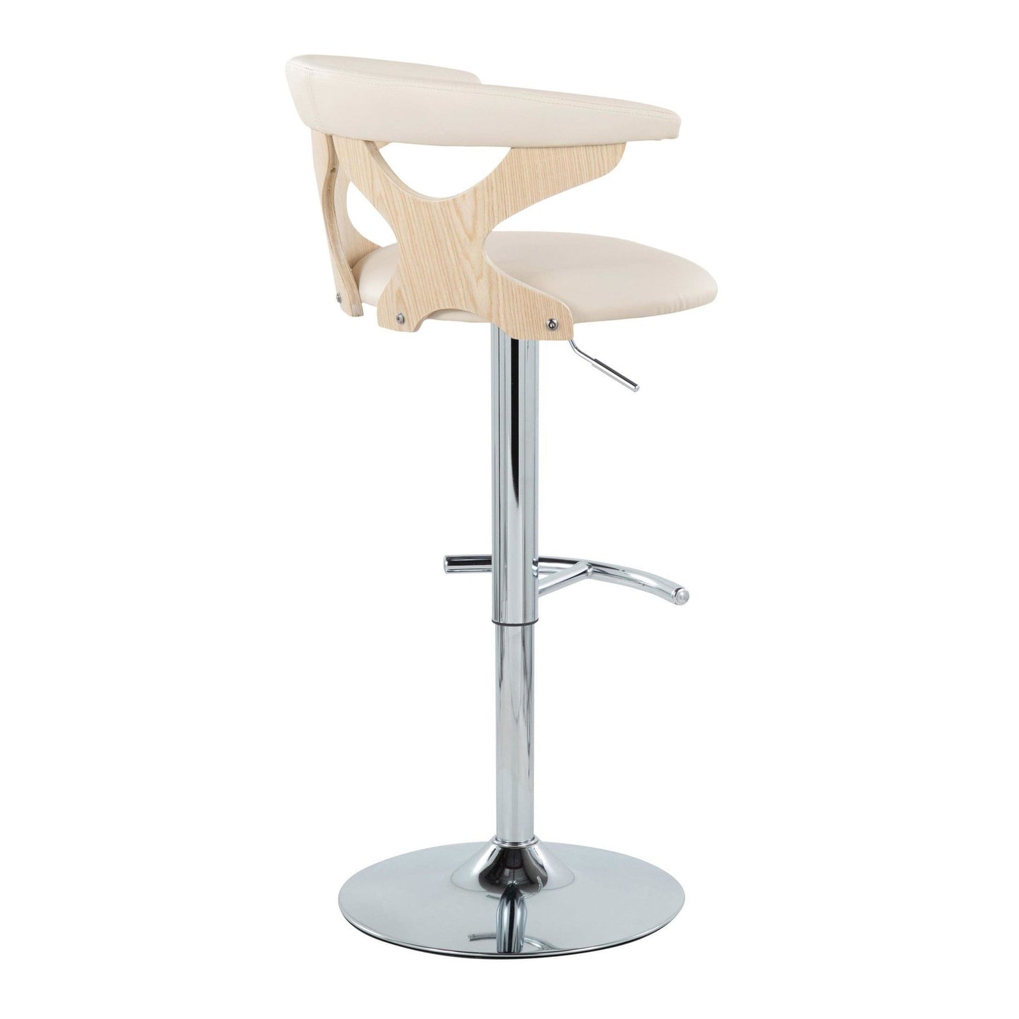 Majestic Office Furniture Adjustable Barstool - Set of 2