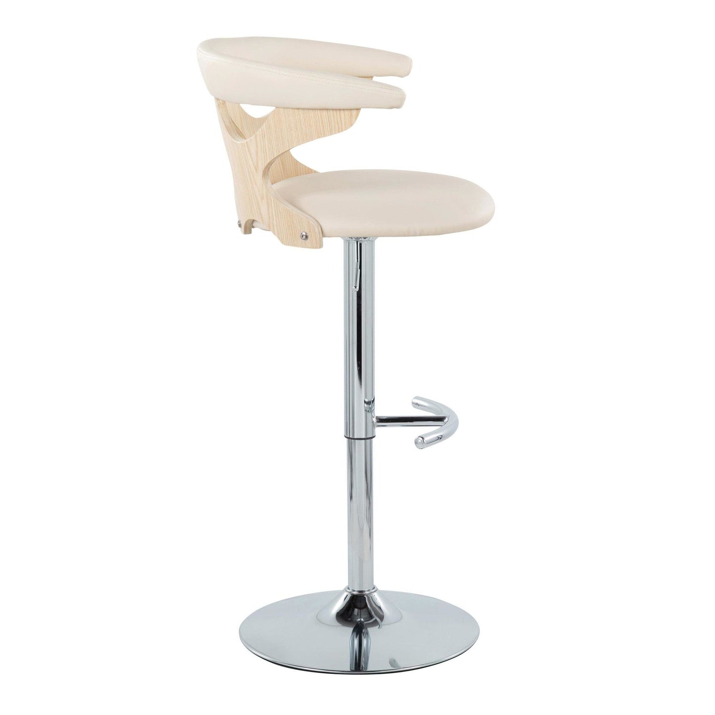 Majestic Office Furniture Adjustable Barstool - Set of 2