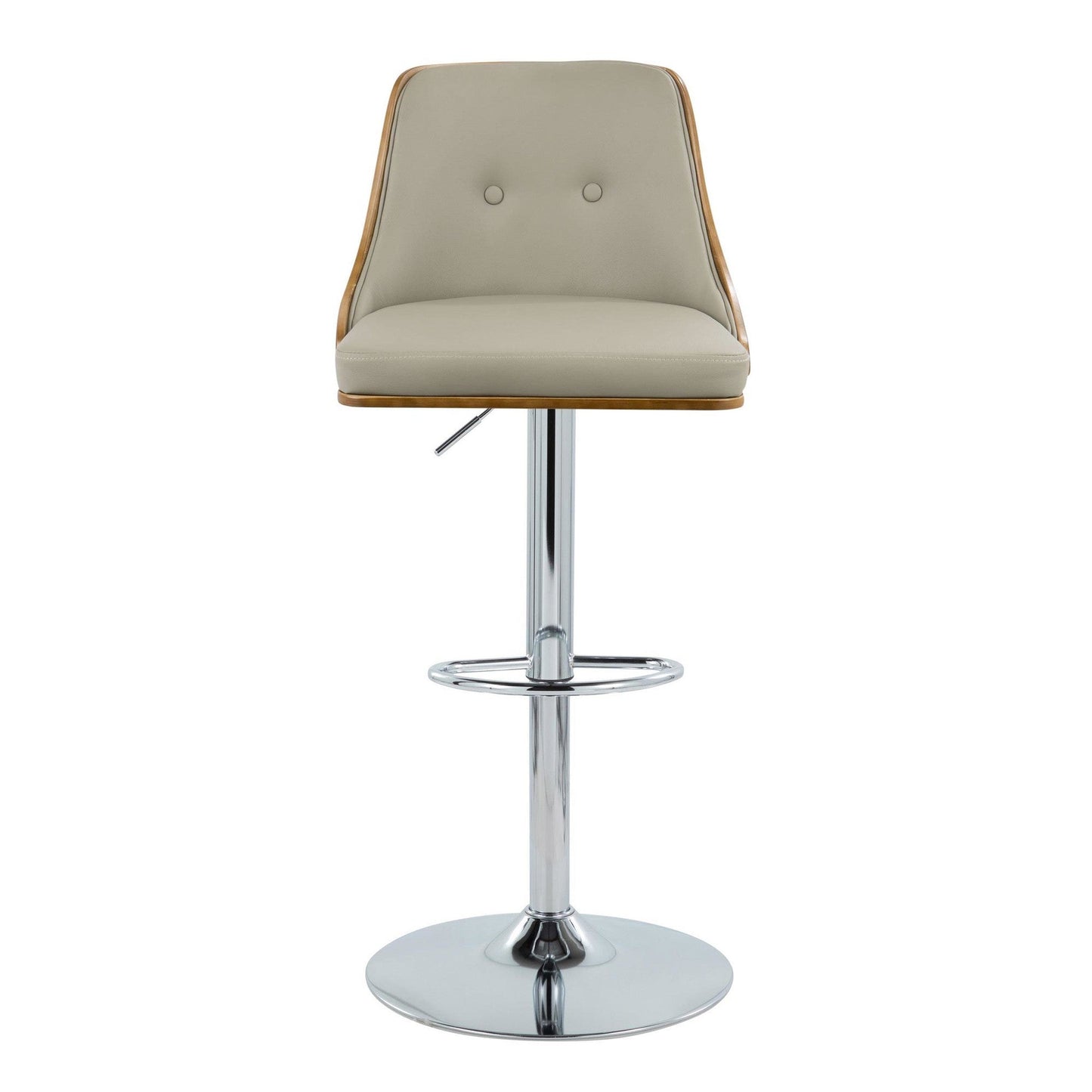 Majestic Office Furniture Adjustable Barstool - Set of 2