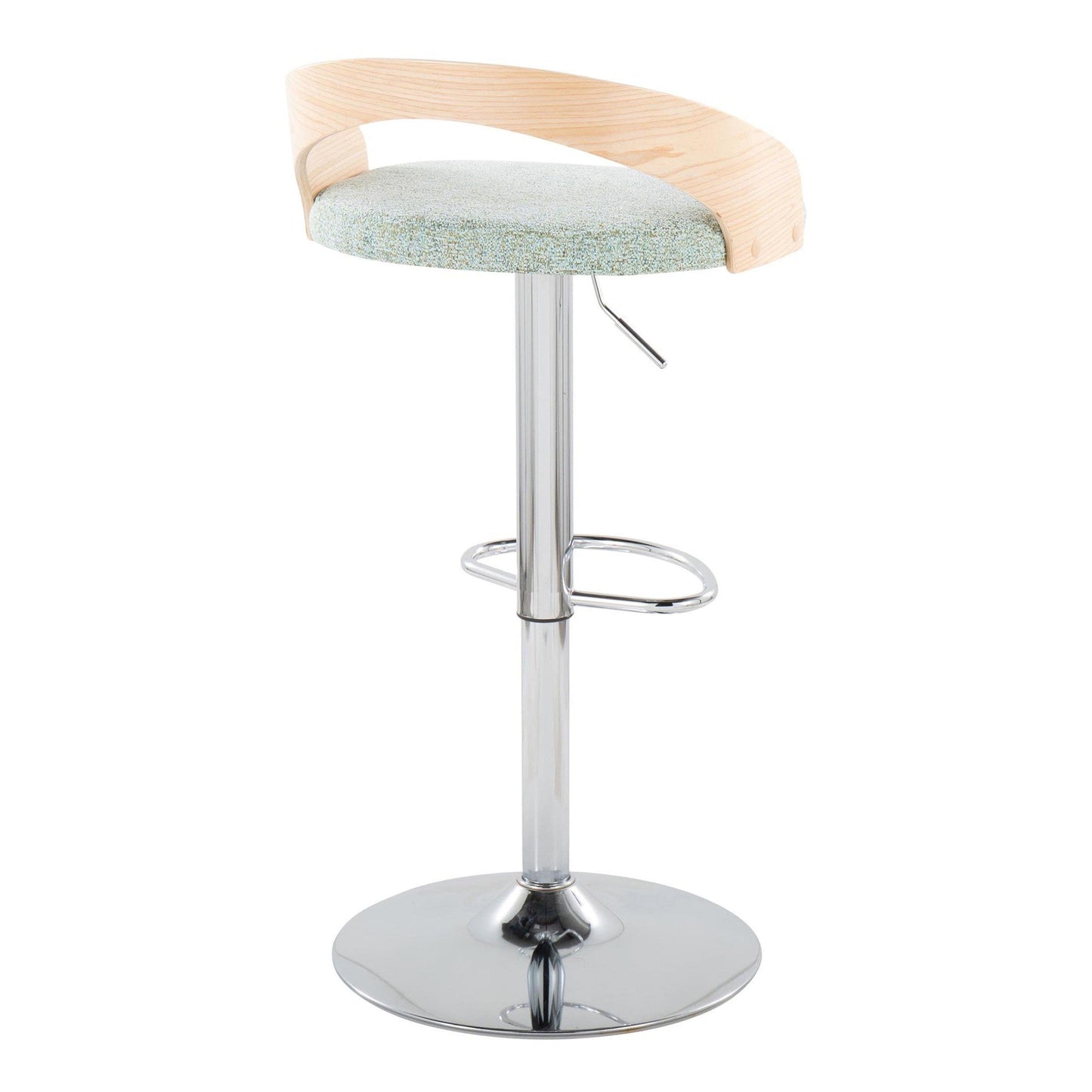 Majestic Office Furniture Adjustable Barstool - Set of 2