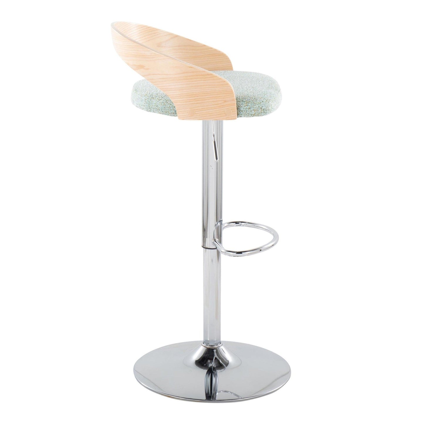 Majestic Office Furniture Adjustable Barstool - Set of 2