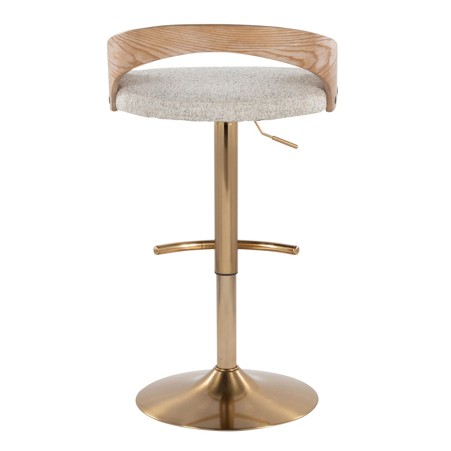 Majestic Office Furniture Adjustable Barstool - Set of 2