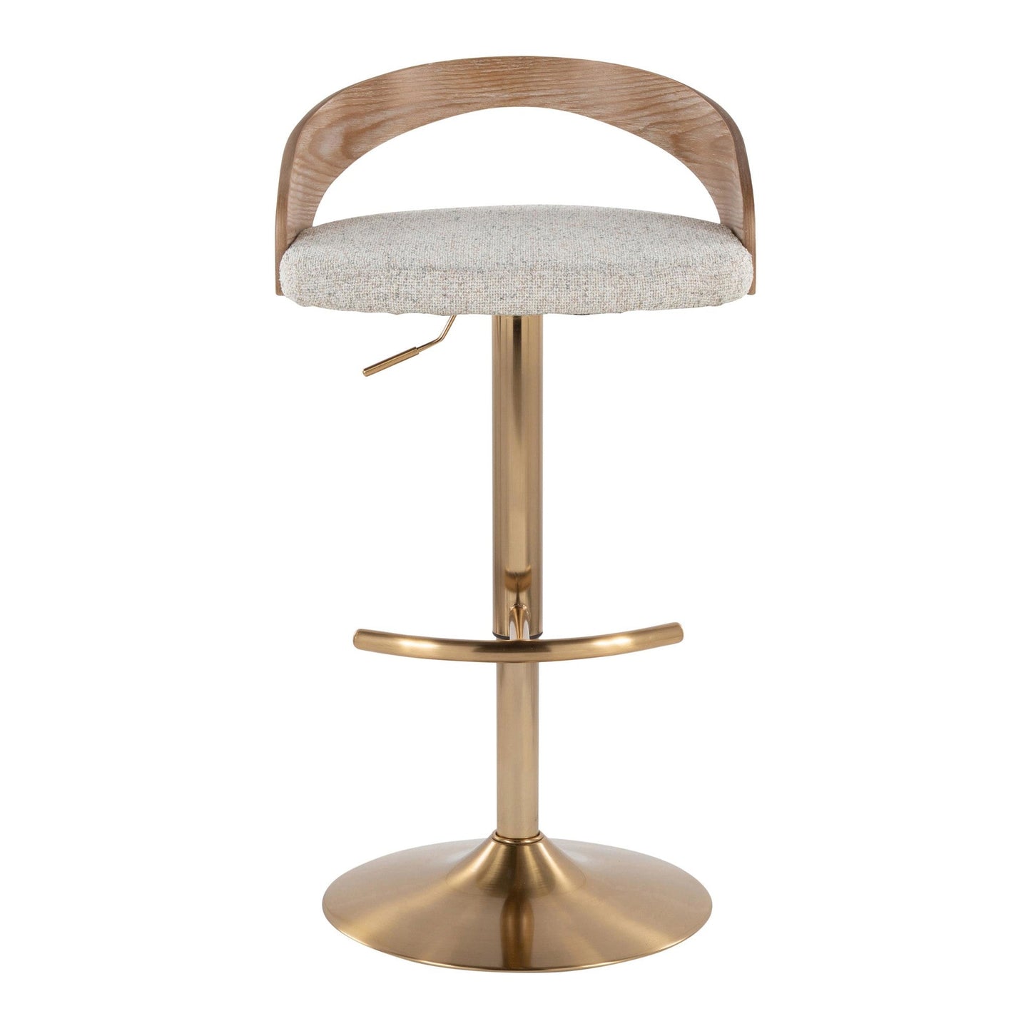 Majestic Office Furniture Adjustable Barstool - Set of 2