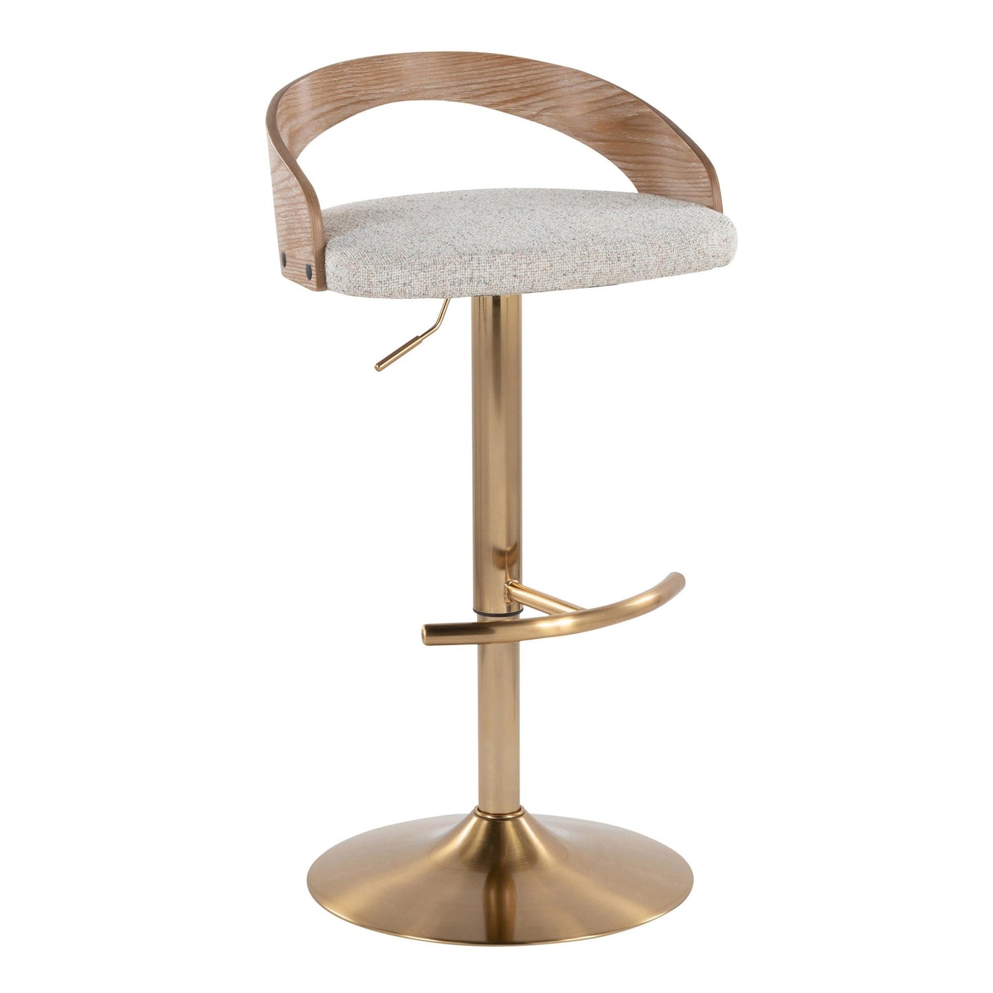 Majestic Office Furniture Adjustable Barstool - Set of 2