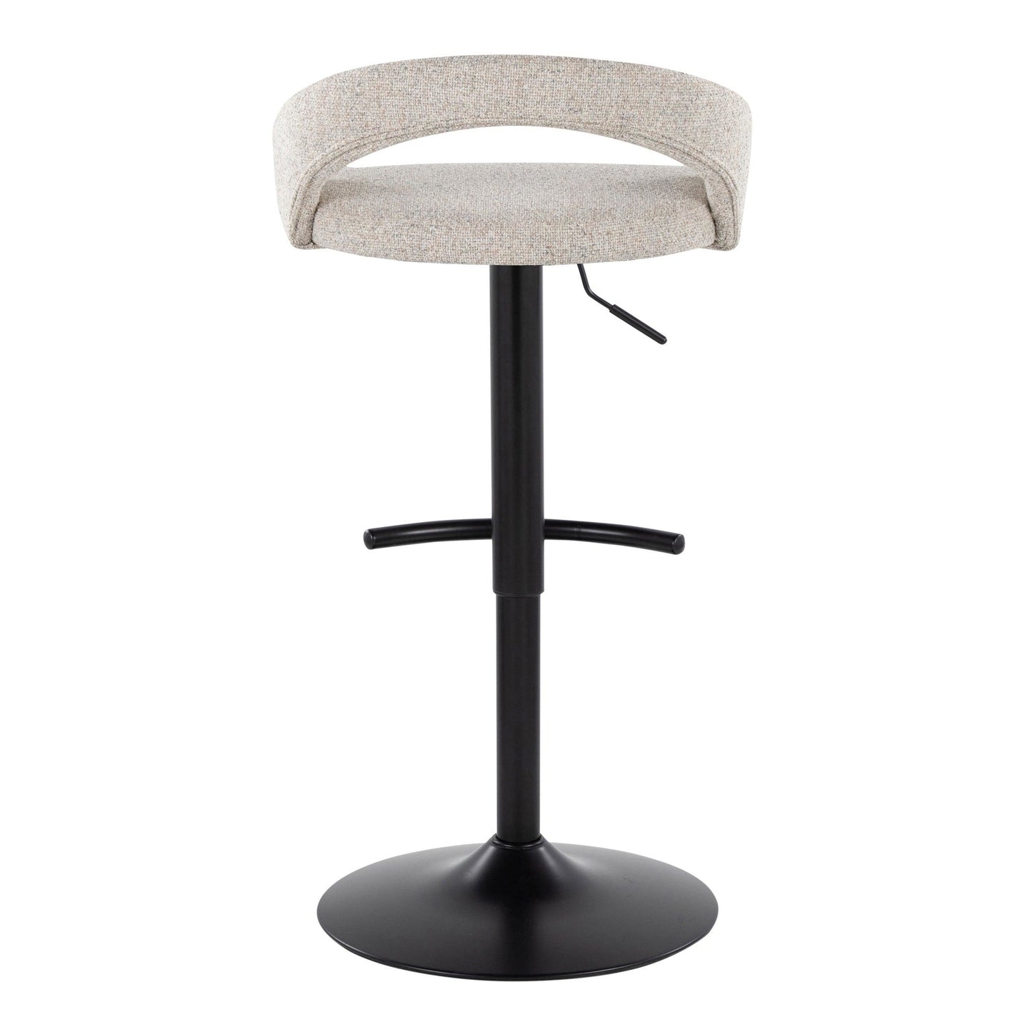Majestic Office Furniture Upholstered Adjustable Barstool