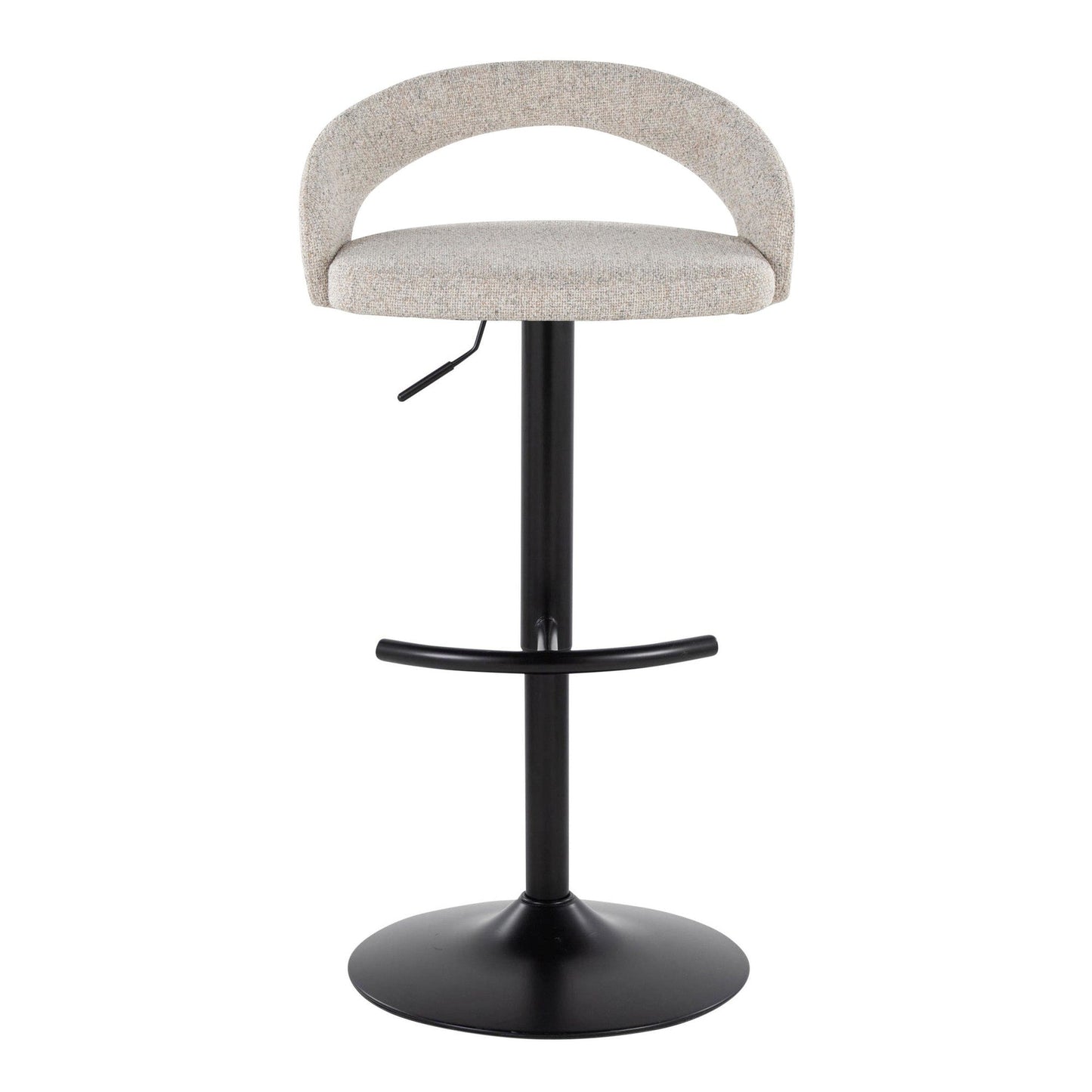 Majestic Office Furniture Upholstered Adjustable Barstool