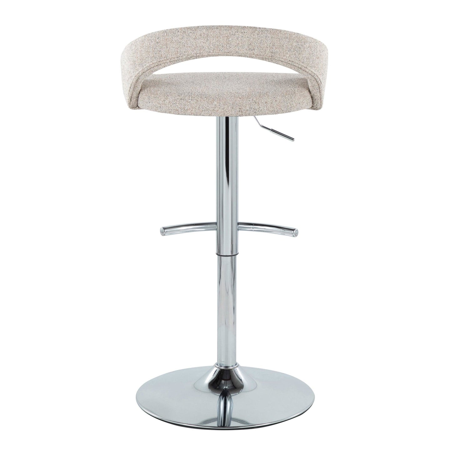 Majestic Office Furniture Upholstered Adjustable Barstool